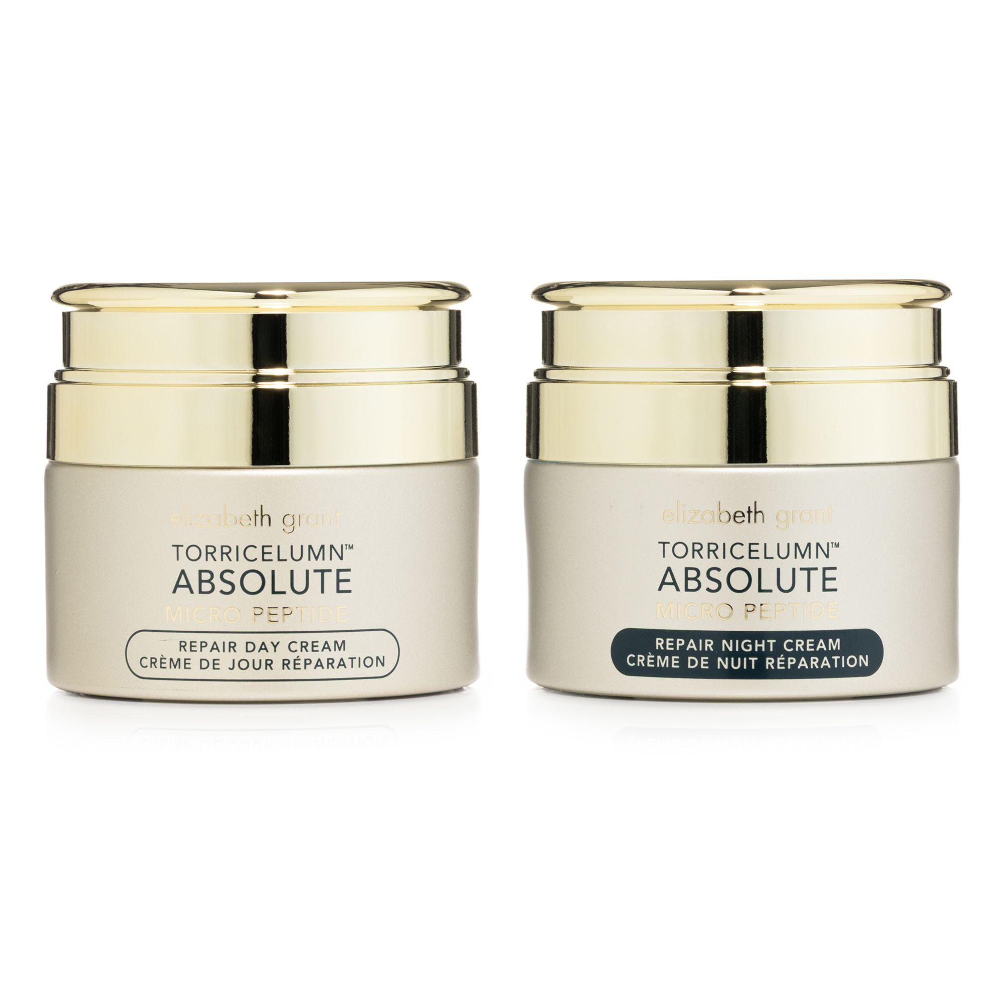 ELIZABETH GRANT Torricelumn Absolute Micro Peptide Tages- und Nachtcreme je 50ml
