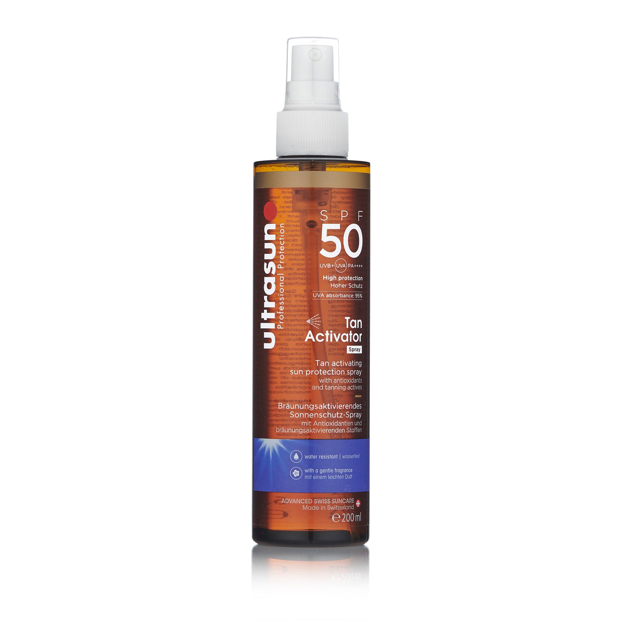 ULTRASUN Body Tan Activator Spray SPF50 200ml