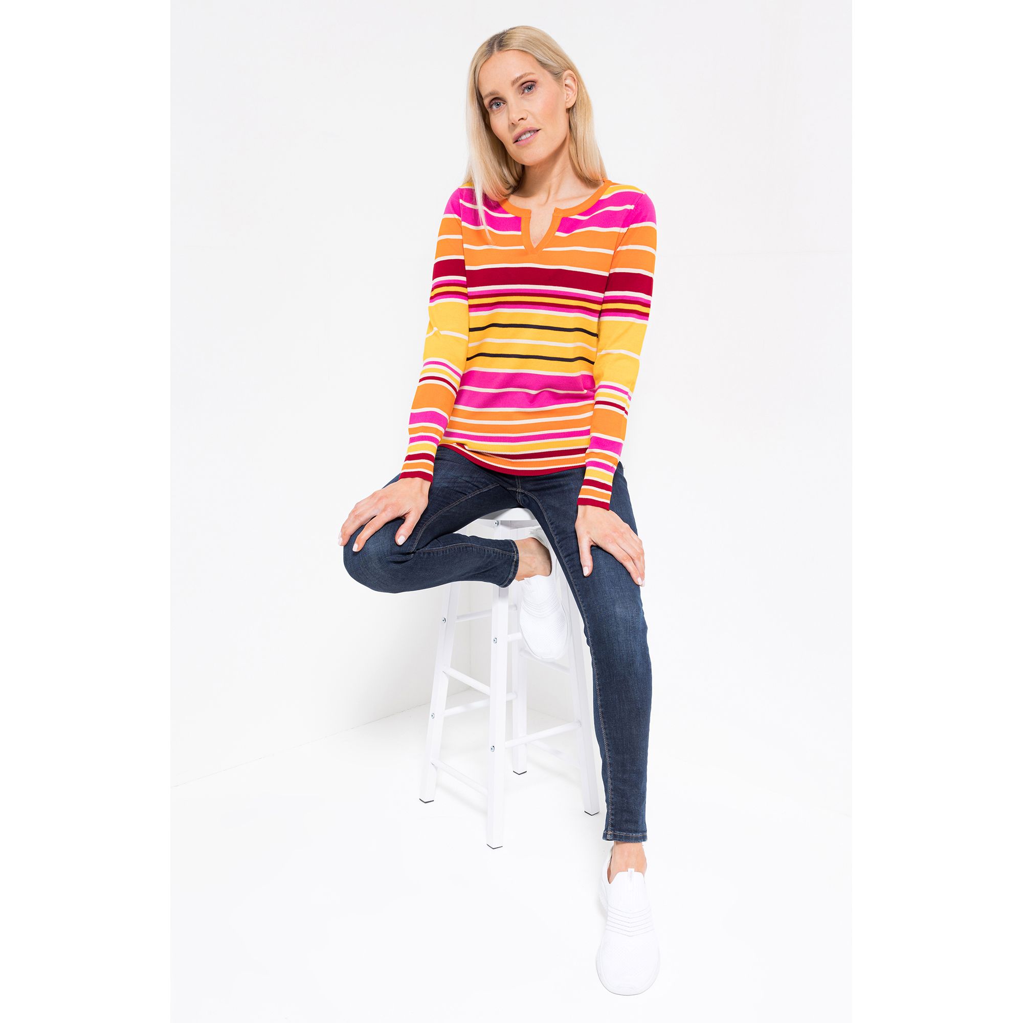 DAWID by Dawid Tomaszewski Pullover, 1/1 Arm Multicolor figurumspielend