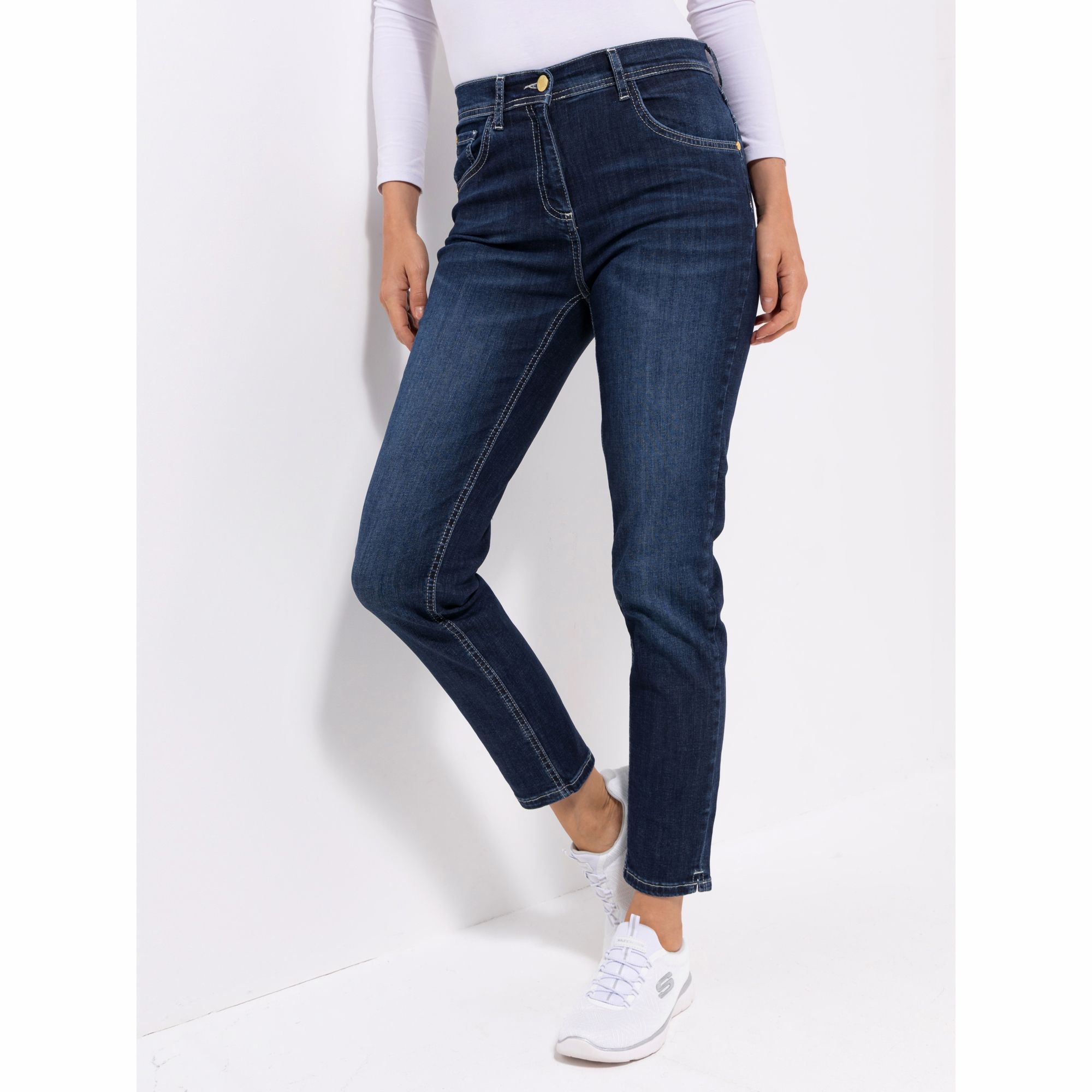 DAWID by Dawid Tomaszewski Jeanshose knöchellang schmales Bein