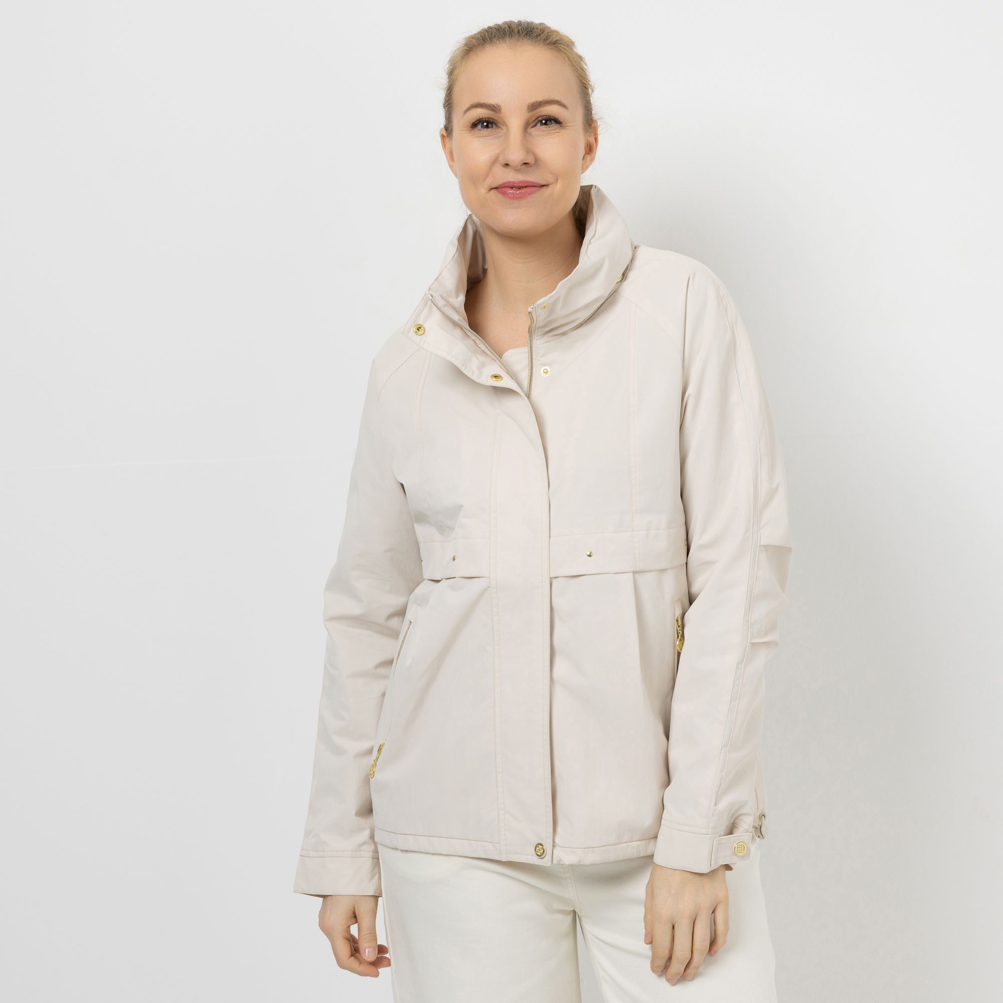 DAWID by Dawid Tomaszewski Jacke, Raglanärmel Stehkragen figurumspielend