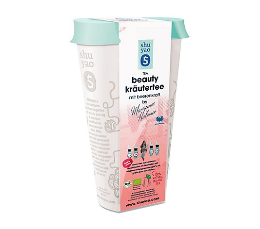 shuyao Bio Beauty Kräuter- tee mit Beerenkraft by Marianne Halcour 60g für 20 Portionen