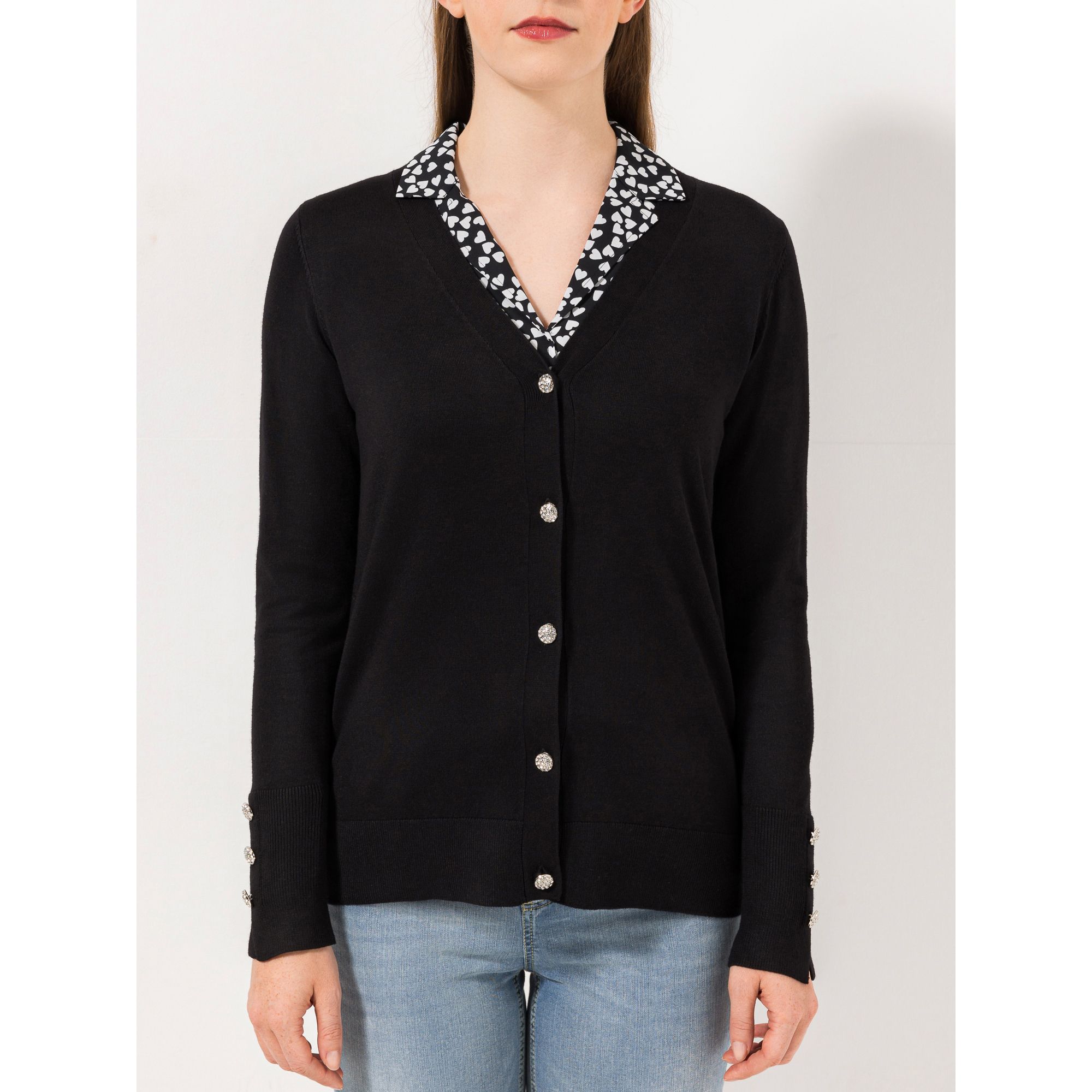 STEFFEN SCHRAUT cardigan on sale jacke mit kette loungewear