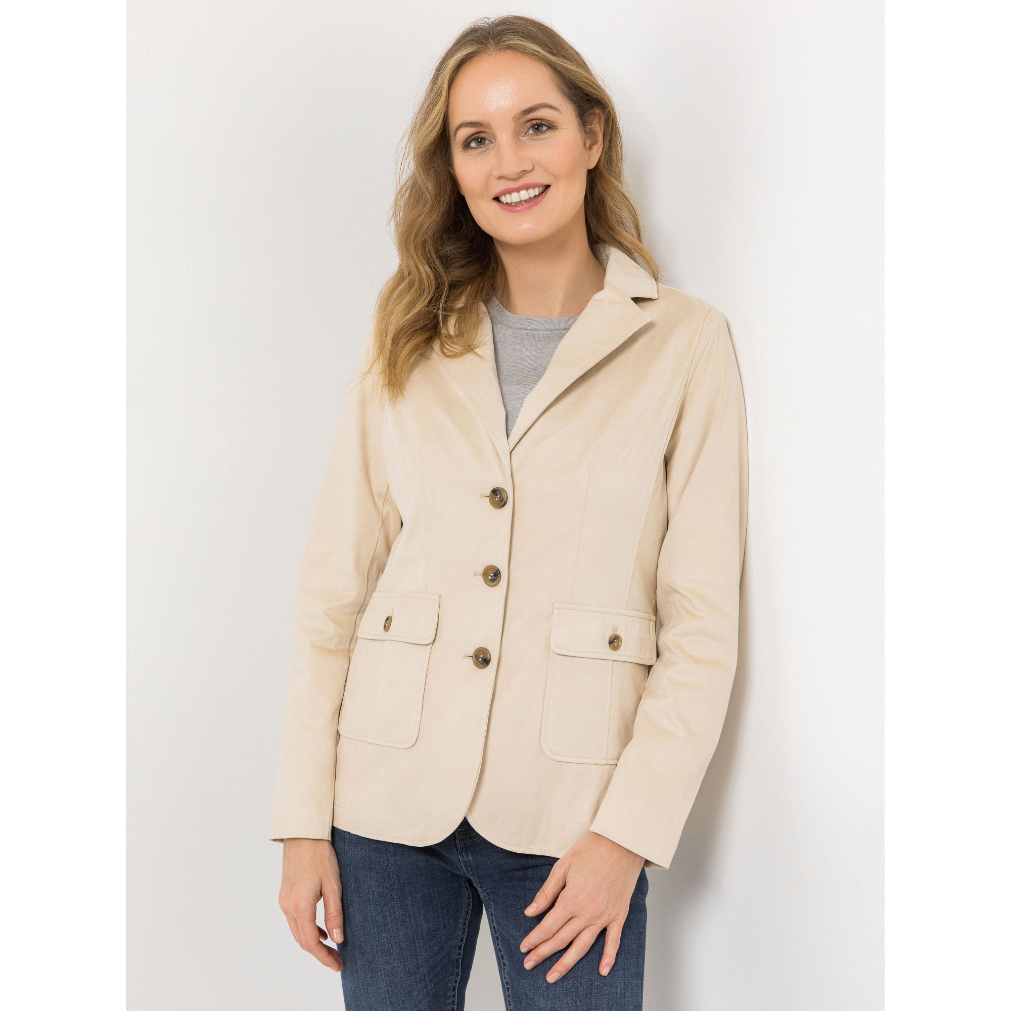 DAWID by Dawid Tomaszewski Blazer, Langarm Pattentaschen figurbetont