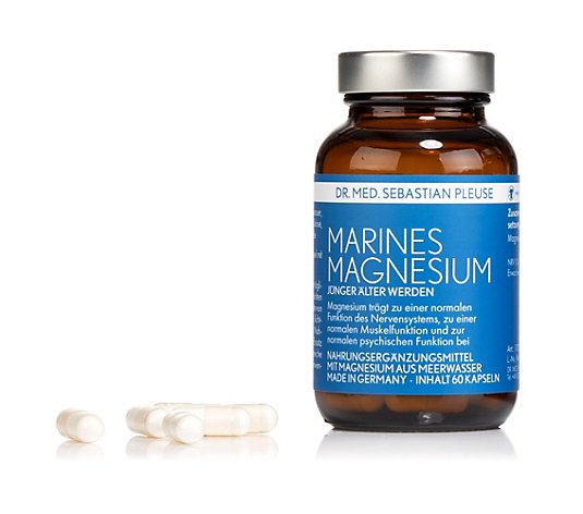 Dr. med. Sebastian Pleuse marines Magnesium 60 Kapseln für 30 Tage