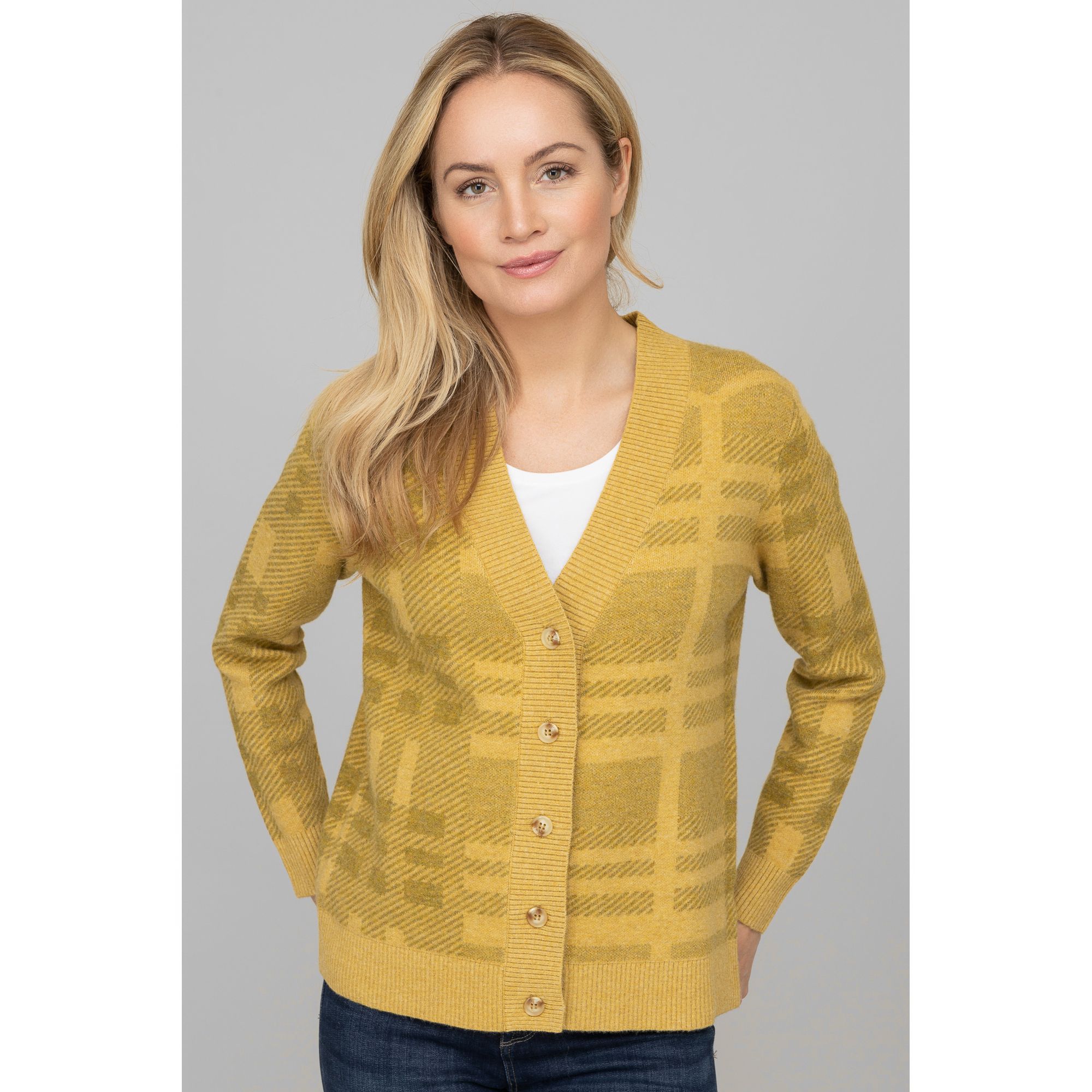 DAWID by Dawid Tomaszewski Cardigan 1/1-Arm Knopfleiste figurumspielend