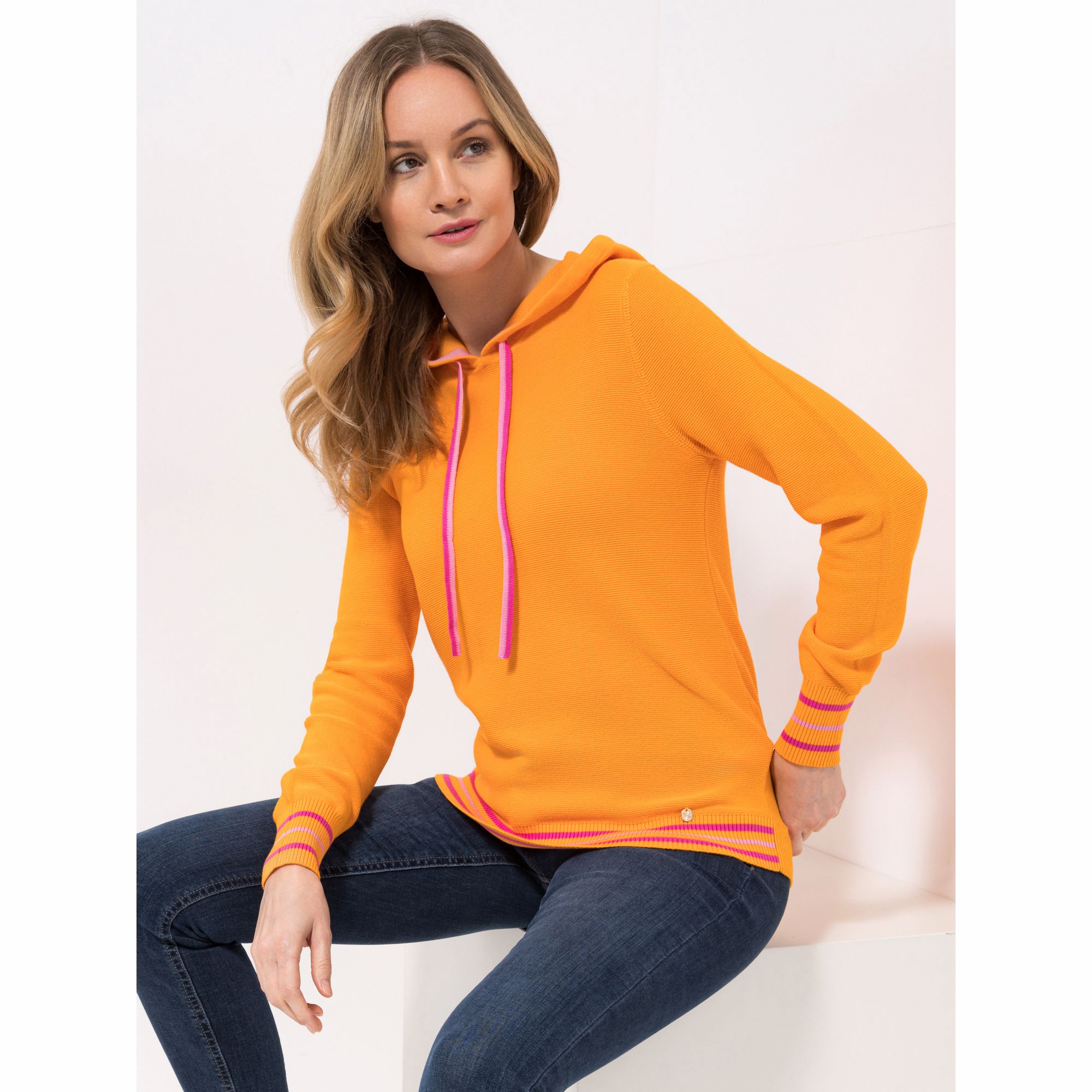 DAWID by Dawid Tomaszewski Pullover, 1/1 Arm Kapuze figurumspielend