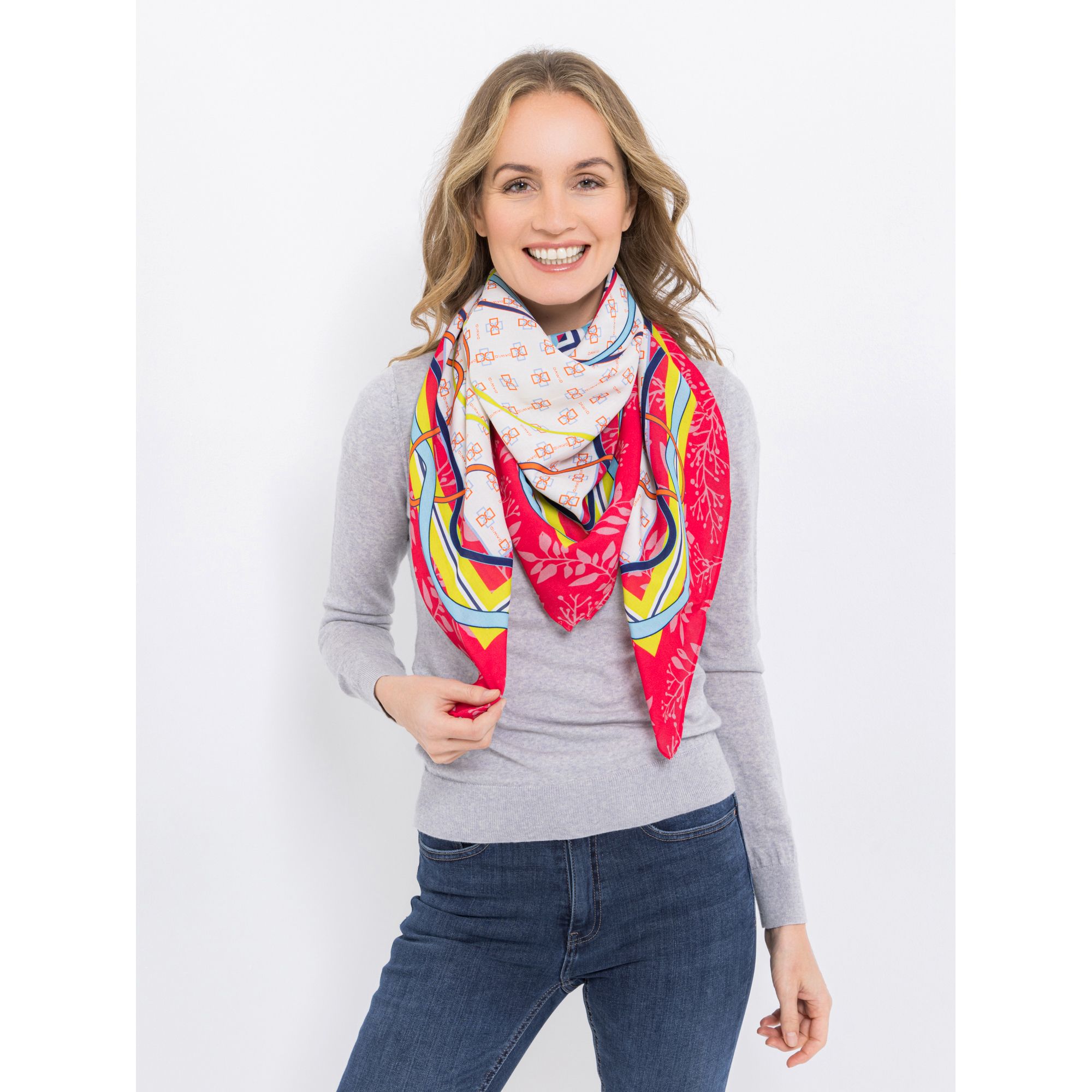 DAWID by Dawid Tomaszewski Tuch, gewebt Exklusivdruck ca. 110x110cm