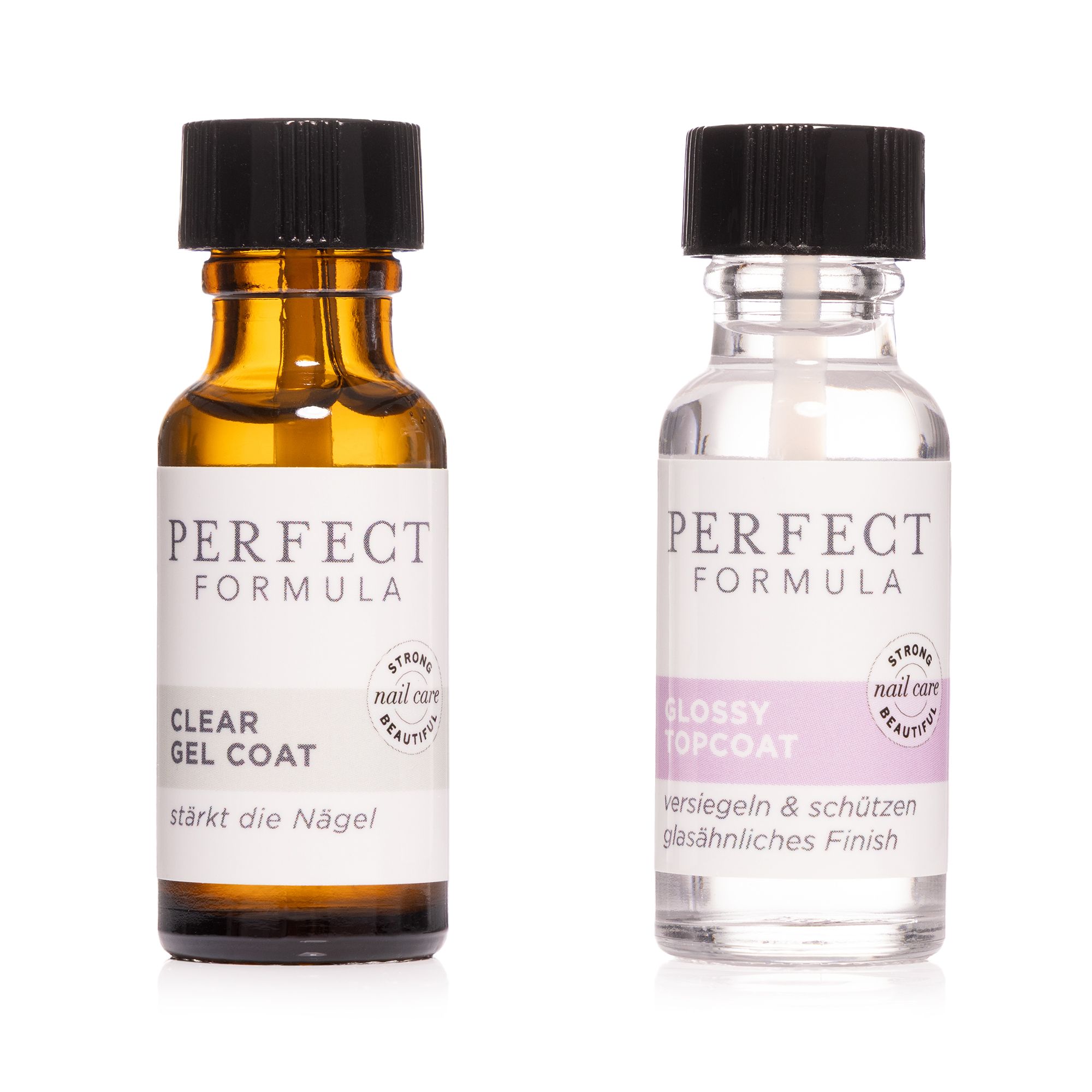 PERFECT FORMULA Clear Gel Coat & Glossy Topcoat je 18ml