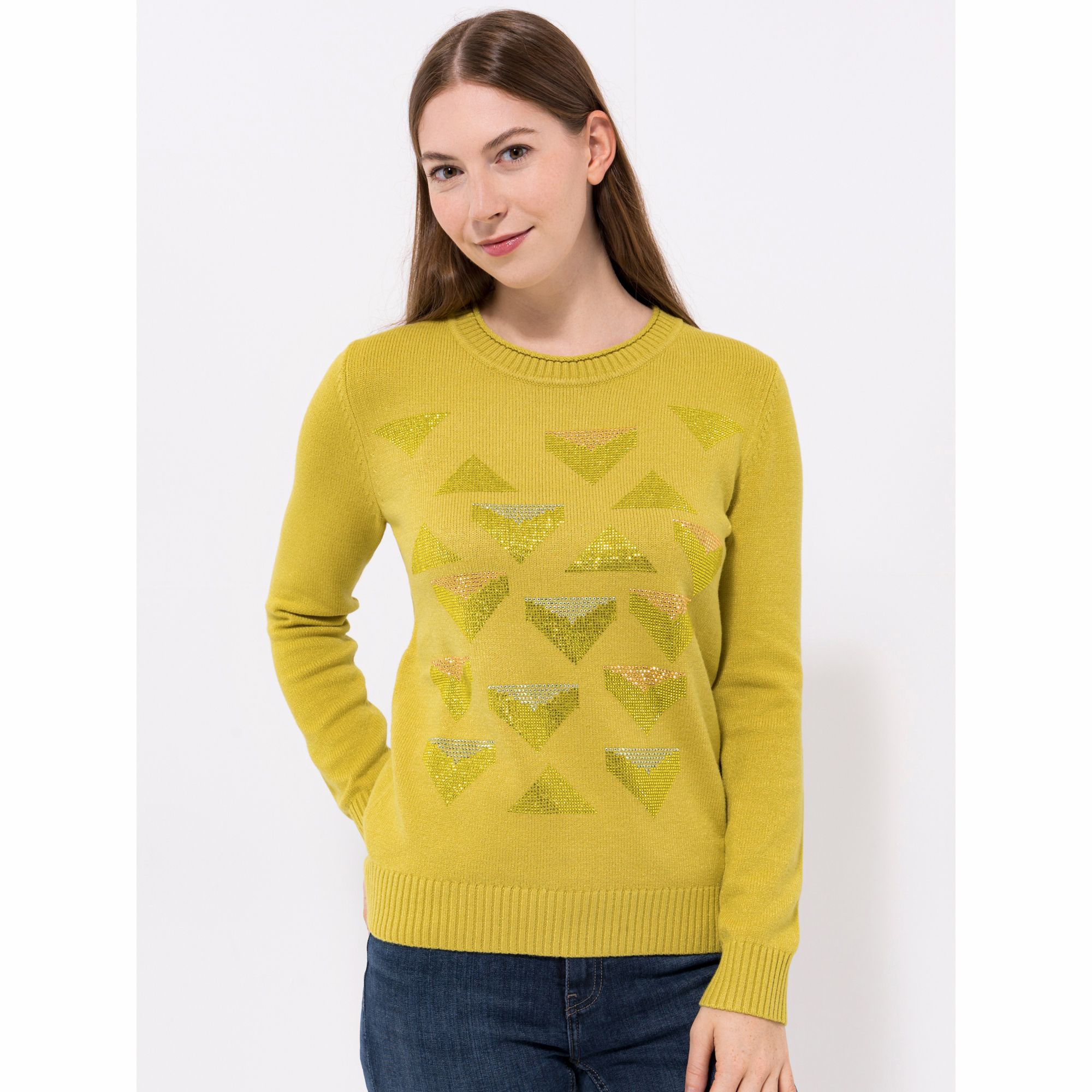 DAWID by Dawid Tomaszewski Pullover, 1/1 Arm Strassmotiv figurumspielend