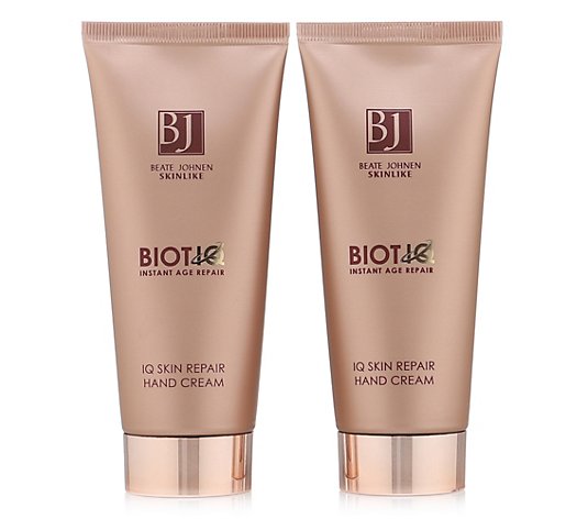 BEATE JOHNEN SKINLIKE BiotIQ IQ Skin Repair Hand Cream 2x 100ml