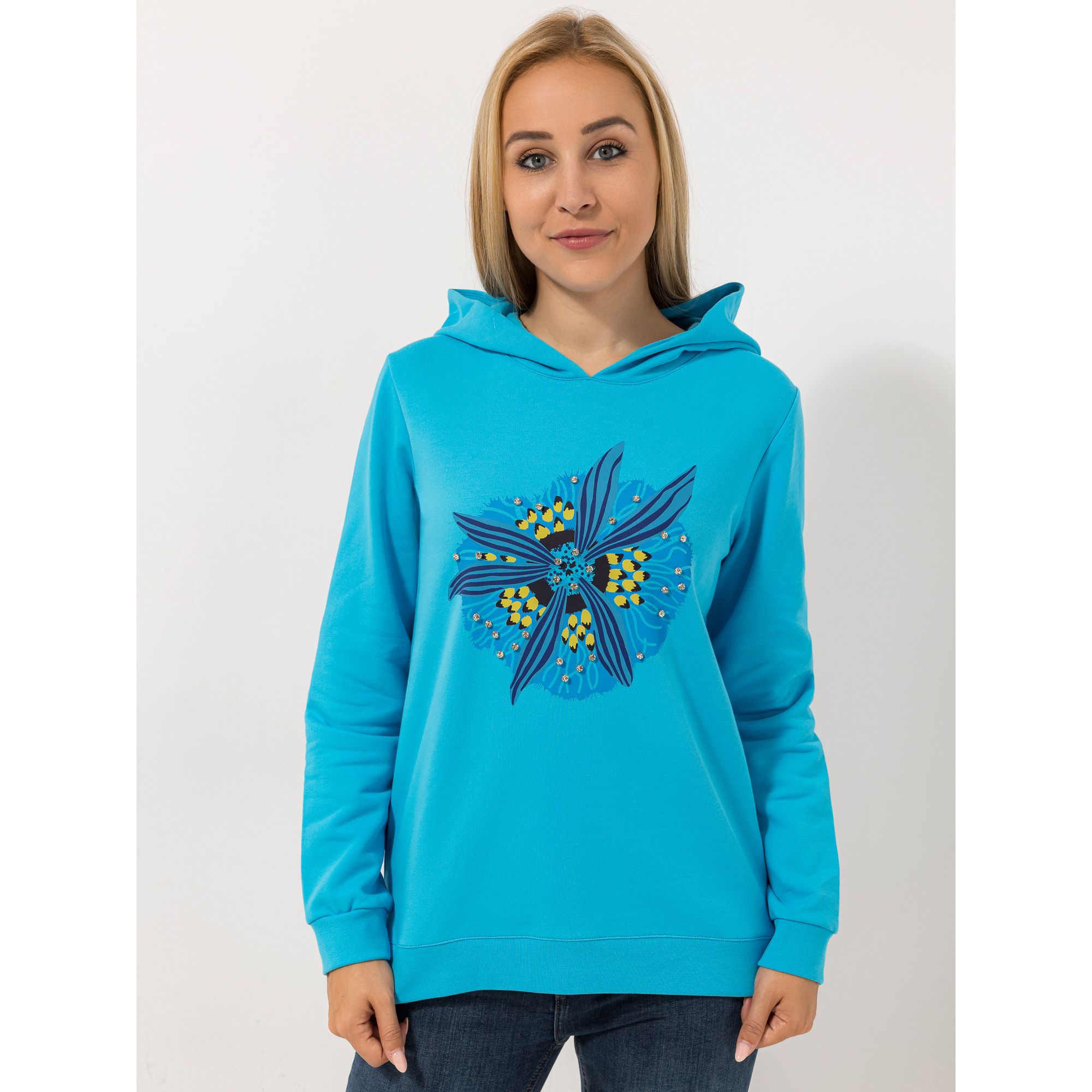 DAWID by Dawid Tomaszewski Sweatshirt mit Kapuze figurumspielend