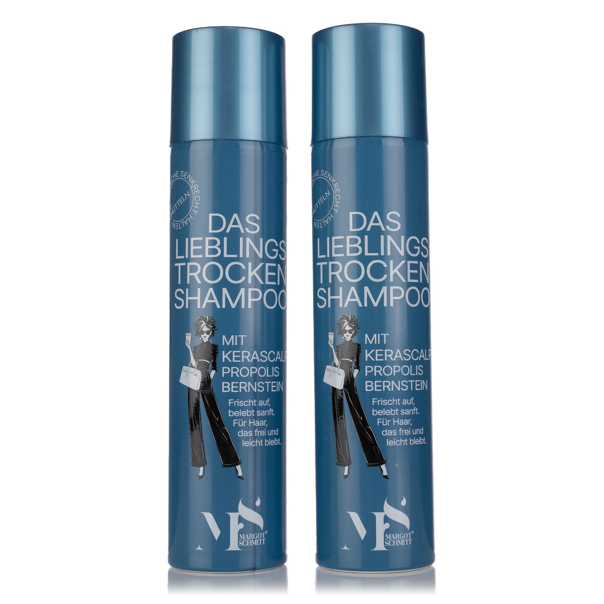 MARGOT SCHMITT® Lieblinge Trockenshampoo mit Kerascalp 2x300ml