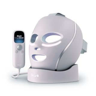 SHARK BEAUTY™ CryoGlow LED-Maske inkl. Augenpartie Cooling mit Ladestation