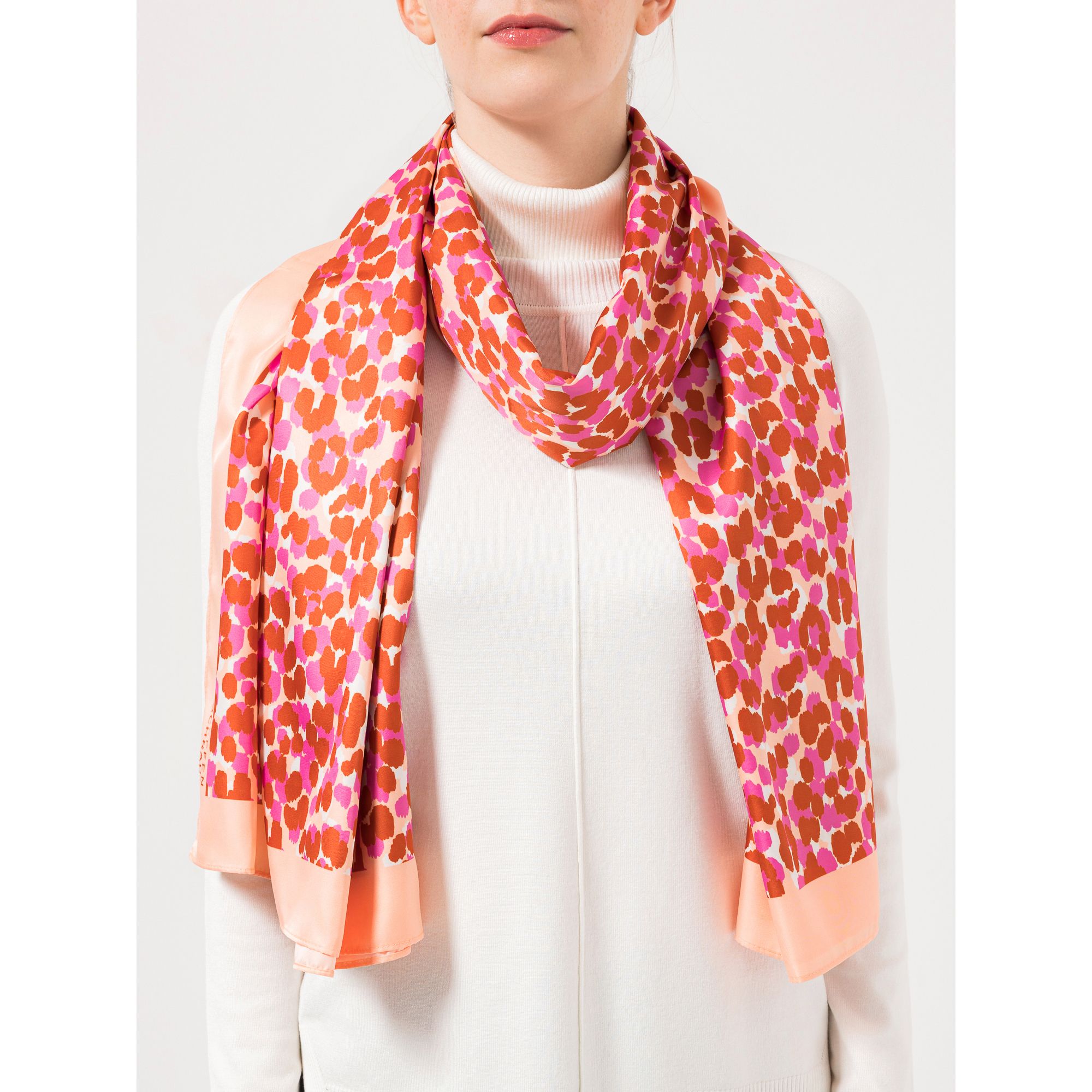 STEFFEN SCHRAUT Schal Caracas Twill-Stoff Allover-Druck ca. 190x90cm