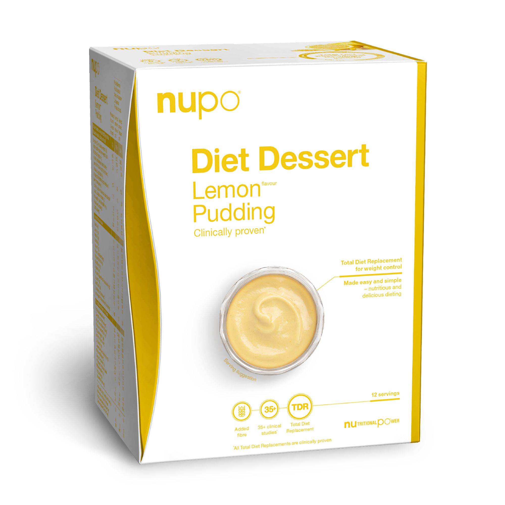 nupo® Diet Dessert Lemon Pudding Inhalt: 384 g 12 Portionen