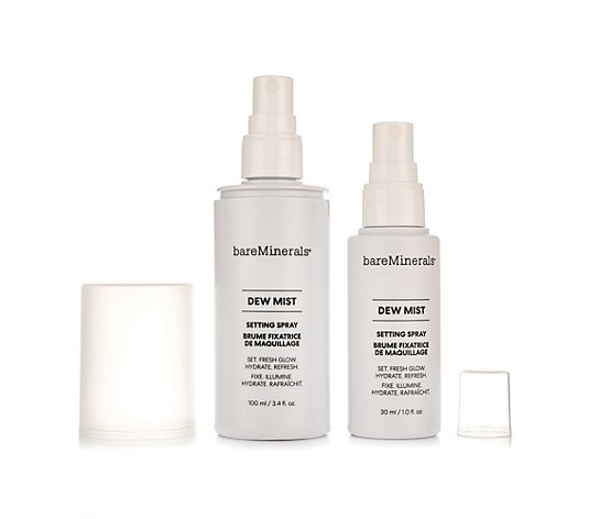 bareMinerals® Dew Mist Make-up Setting Spray-Duo 100ml & 30ml