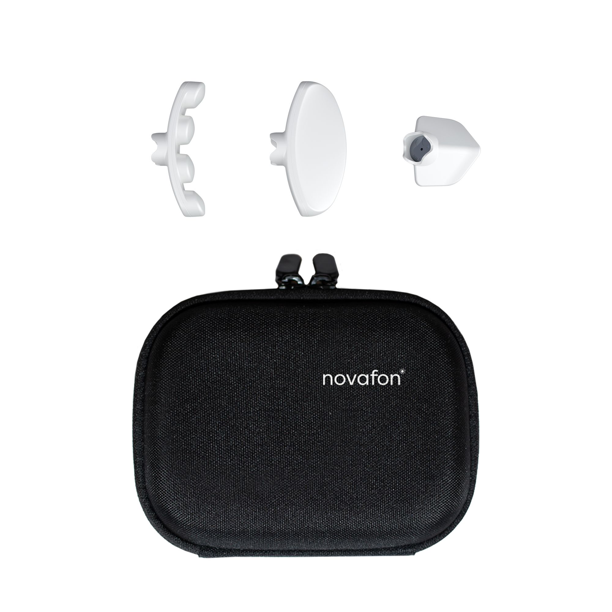 NOVAFON Faszien-Set max inkl. Transport Case mini in weiß