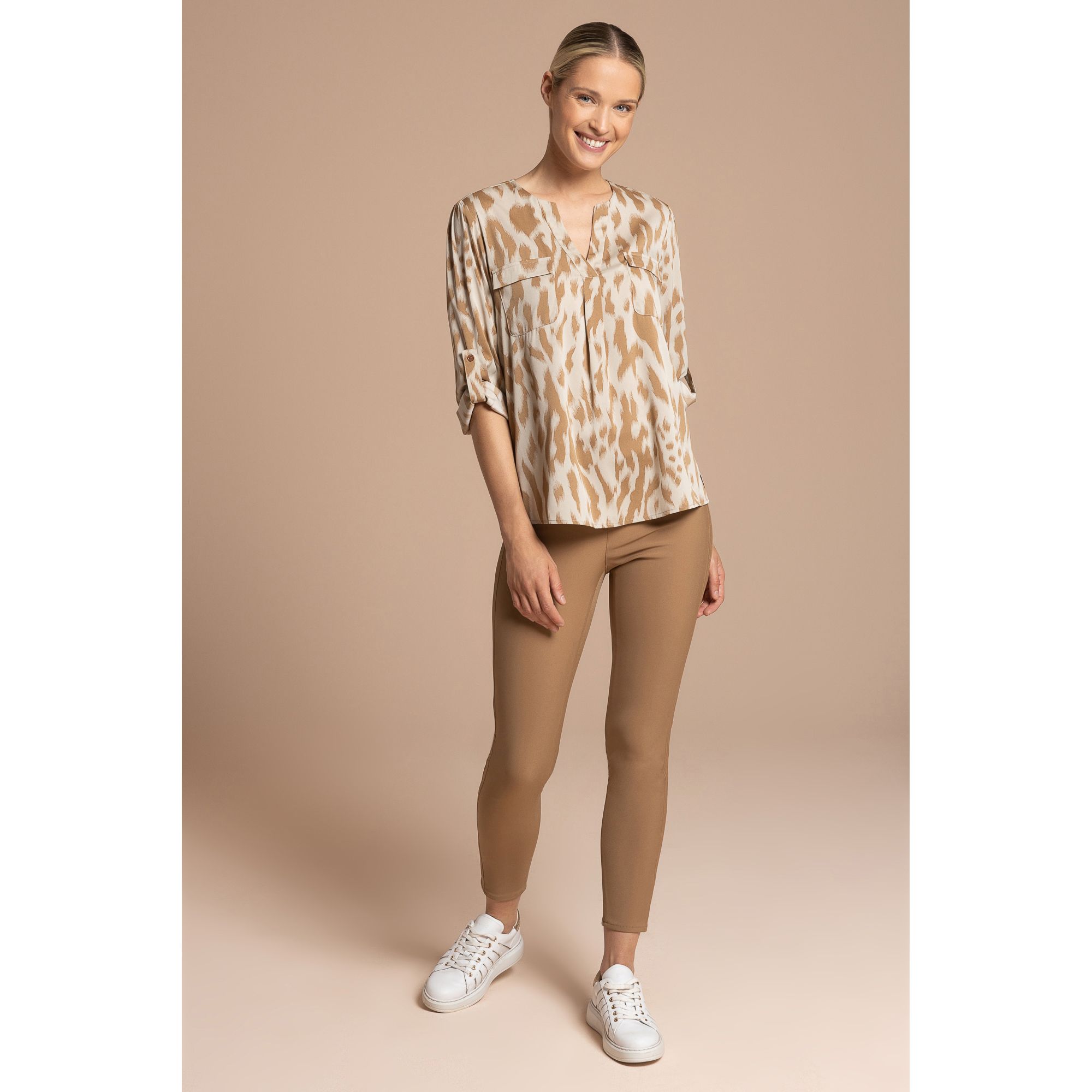 STEFFEN SCHRAUT Bluse, Mailand 1/1-Arm Ärmelriegel leger weit