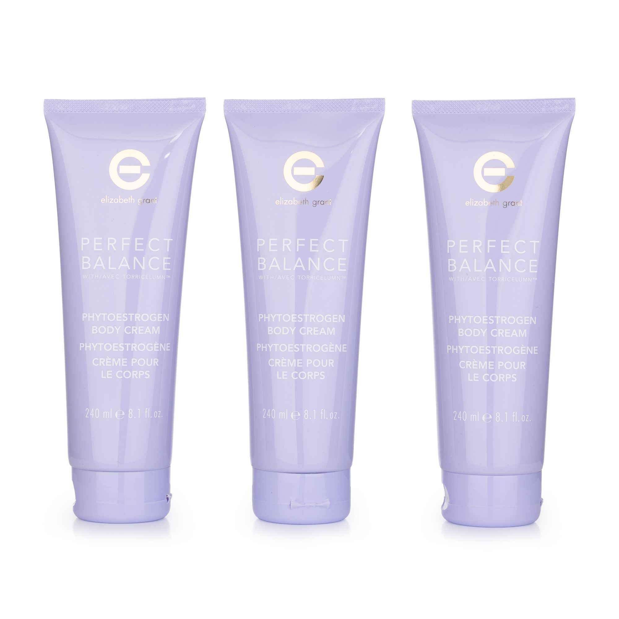 ELIZABETH GRANT Perfect Balance Phytoestrogen Körpercreme Trio 3x 240ml