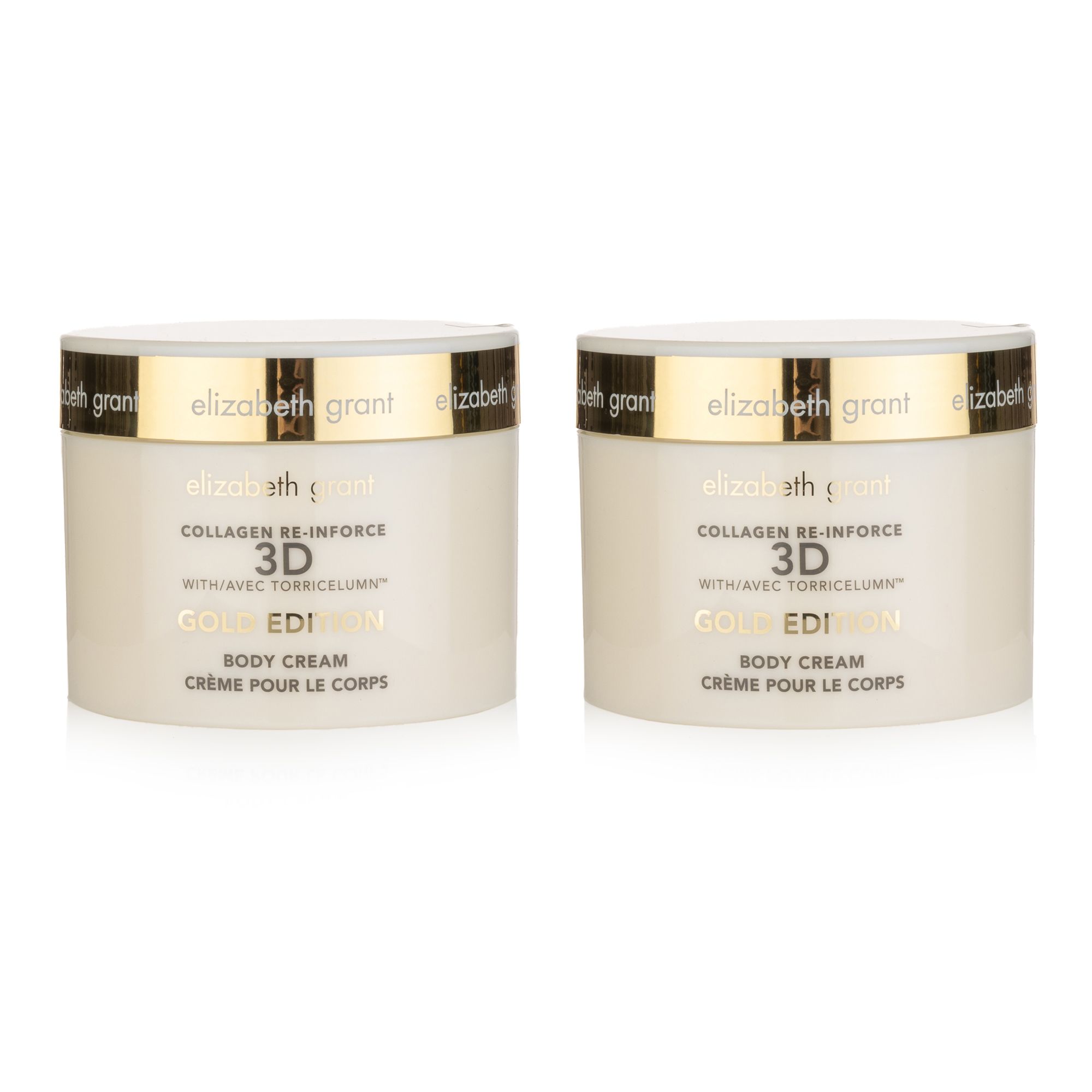 ELIZABETH GRANT Collagen Gold Körpercreme Duo 2x 400ml