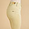 SCHIFFHAUER MUNICH® Jeans, 7/8 Länge elastisch Fransen am Saum schmales Bein, 4 of 6