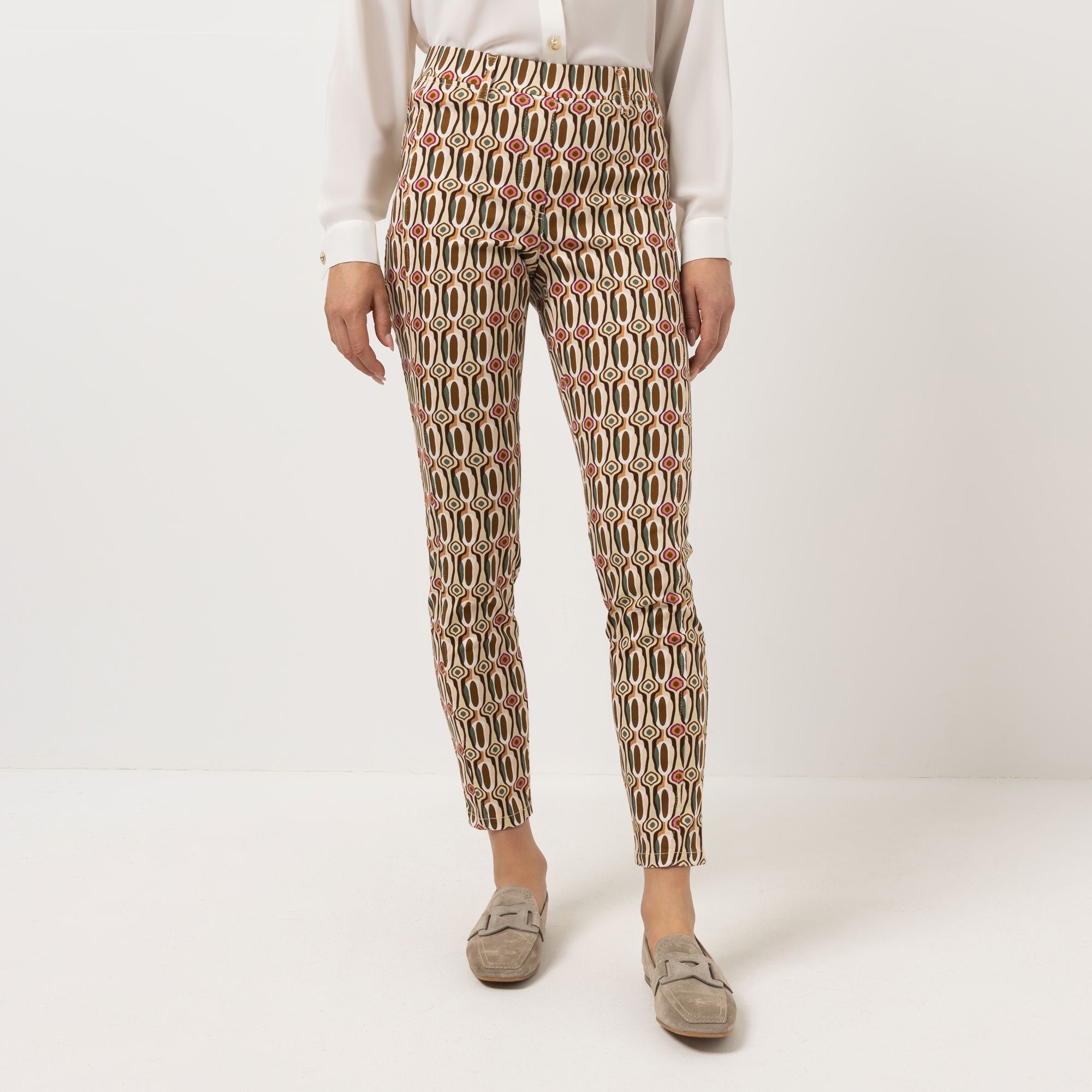 STEFFEN SCHRAUT Jeggings, knöchellang Rundumdehnbund Gesäßtaschen sehr schmales Bein