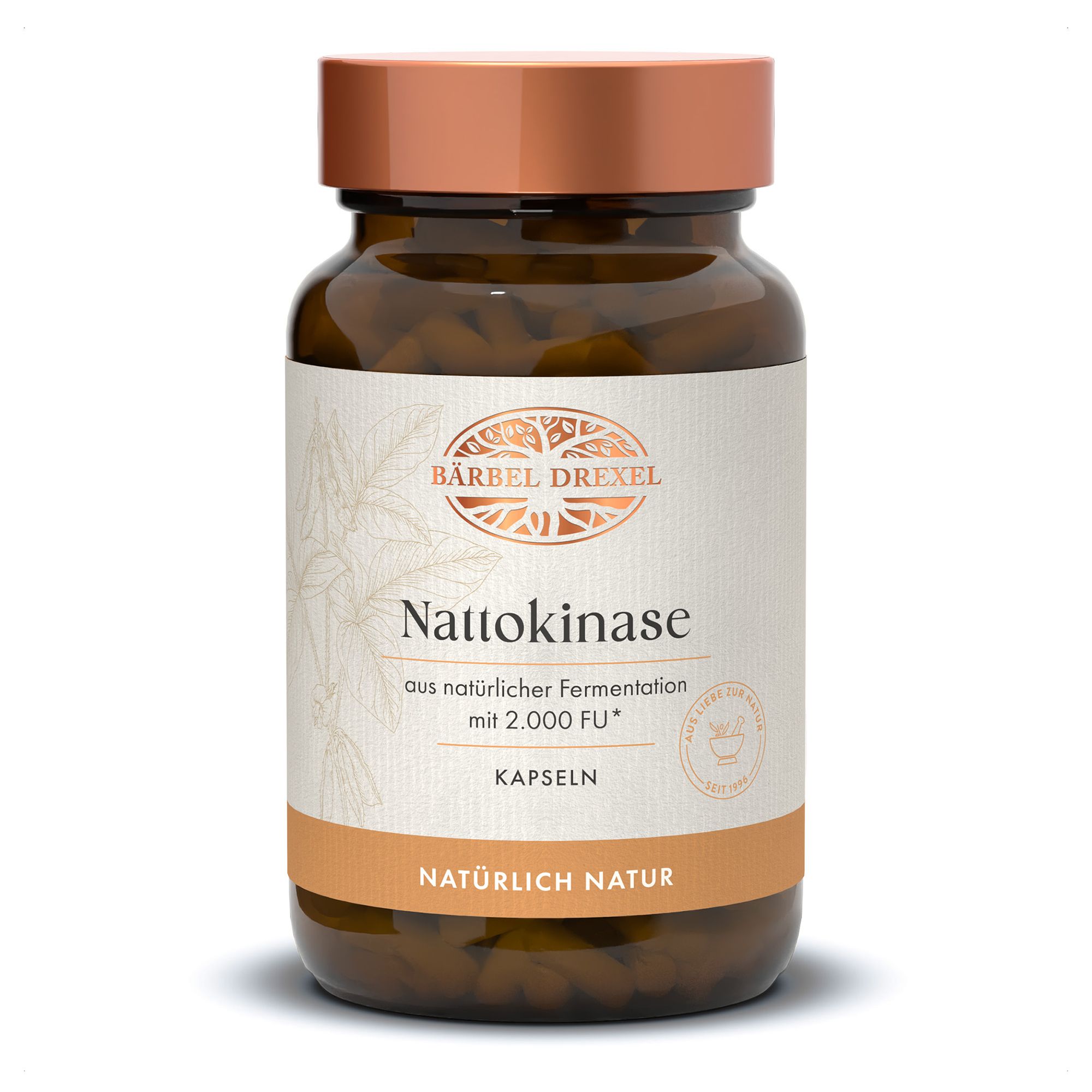 BÄRBEL DREXEL Nattokinase fermentiert 60 Kapseln für 60 Tage