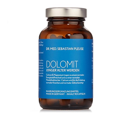 Dr. med. Sebastian Pleuse Dolomit mit Calcium und Magnesium 90 Kapseln, 30 Tage