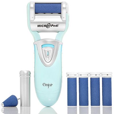 EMJOI Micropedi Pediküregerät inkl. 5 Rollen für die Hornhaut - QVC.de