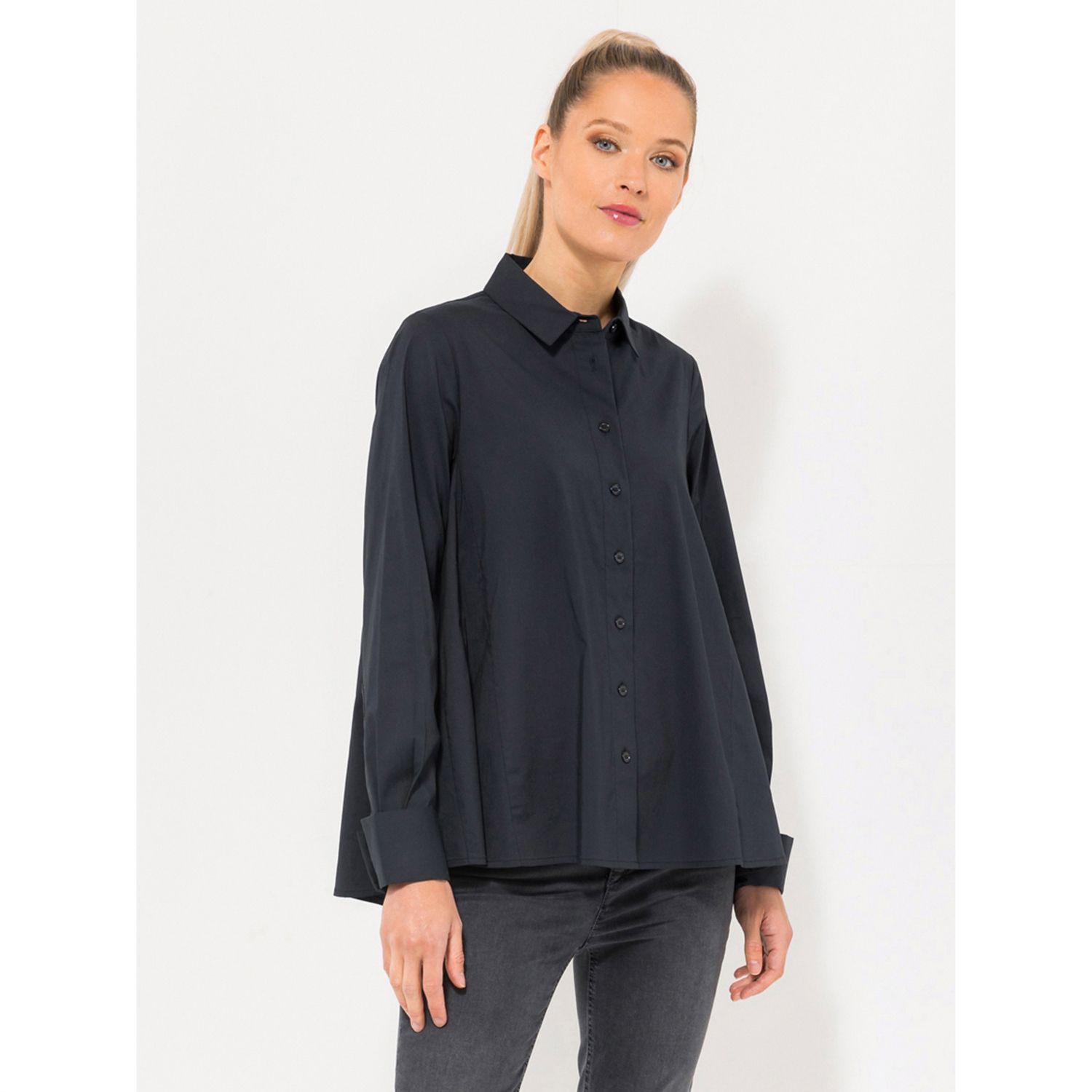 STEFFEN SCHRAUT Bluse, Florenz 1/1-Arm Nahttaschen leger weit