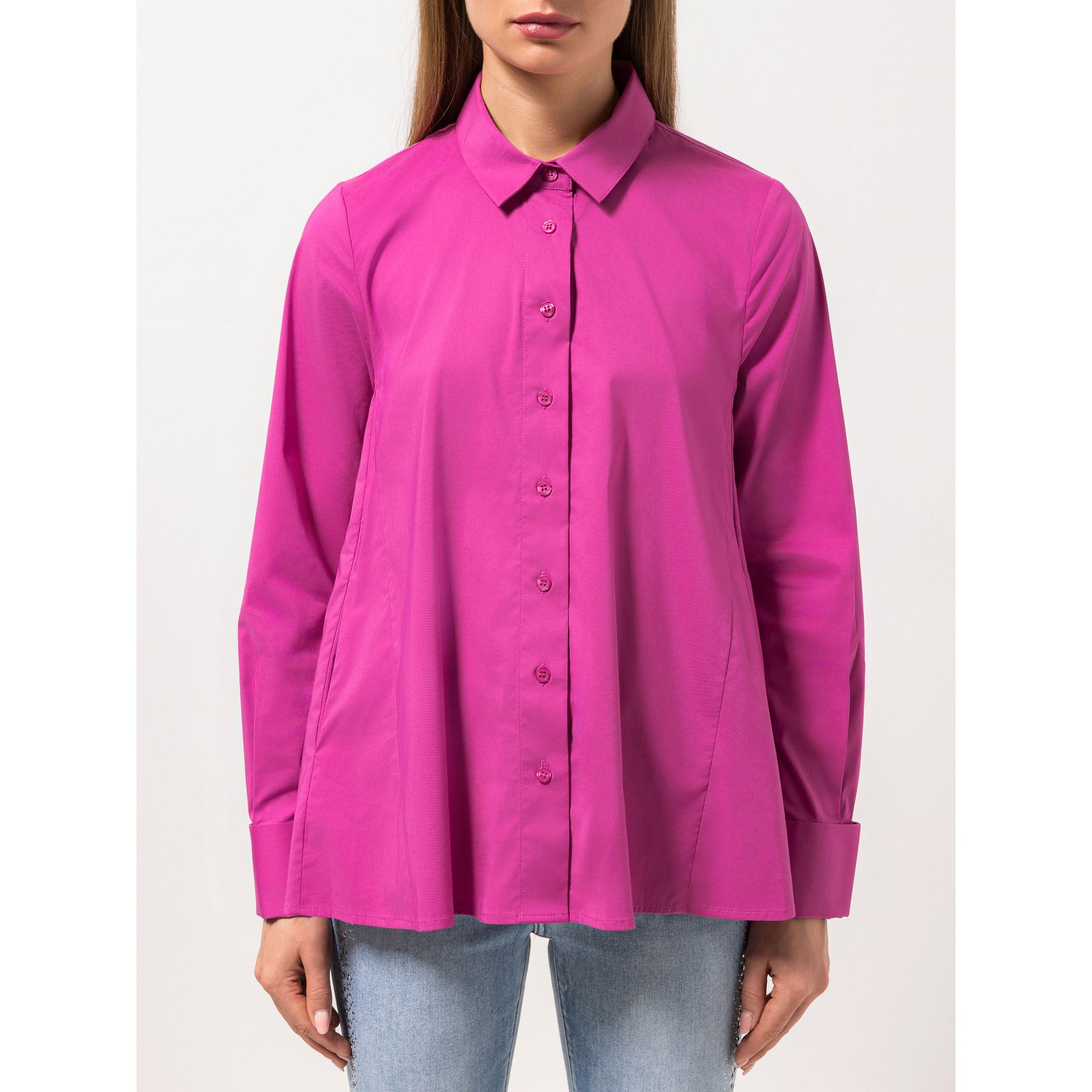 STEFFEN SCHRAUT Bluse, Florenz 1/1-Arm Nahttaschen leger weit