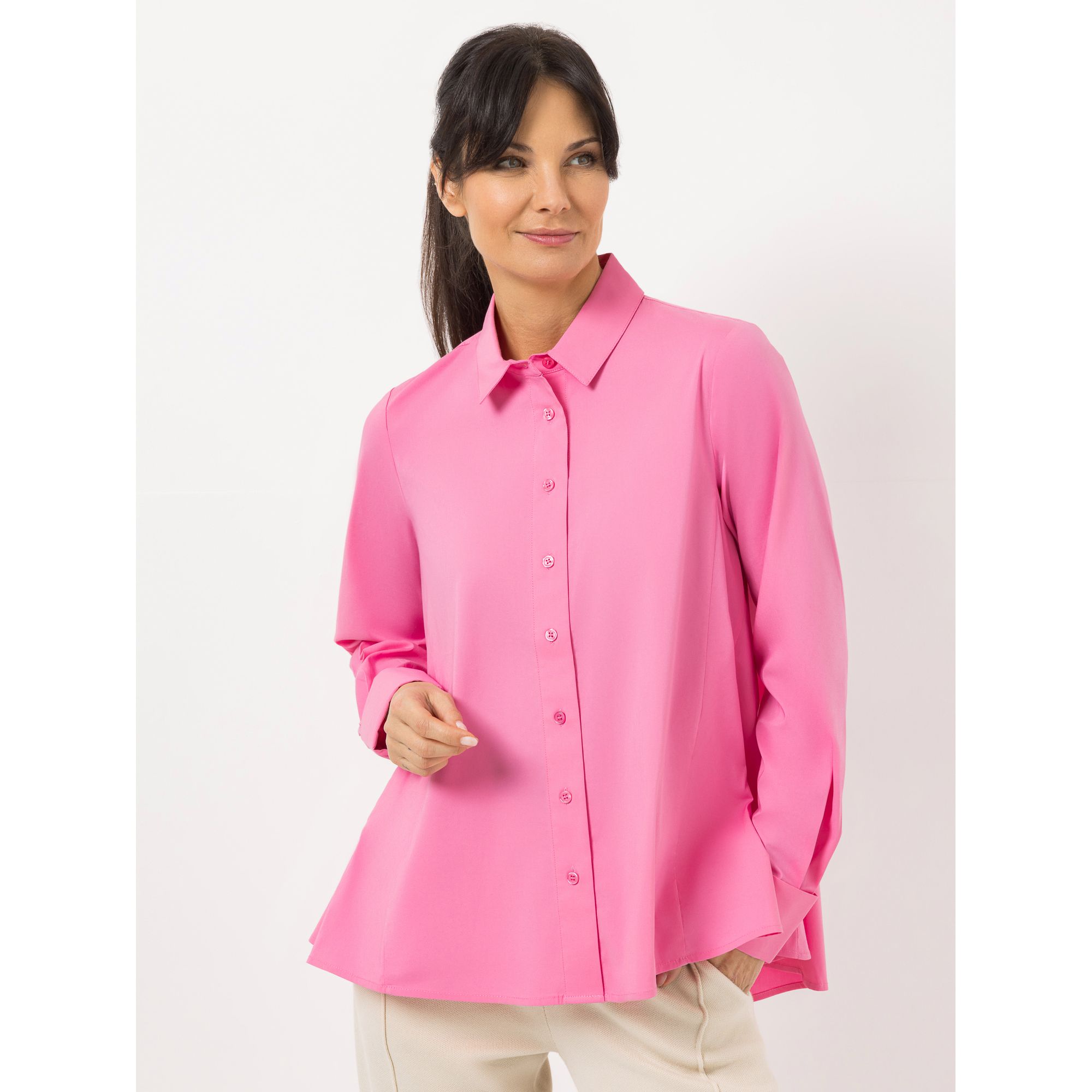 STEFFEN SCHRAUT Bluse, Florenz 1/1-Arm Nahttaschen leger weit