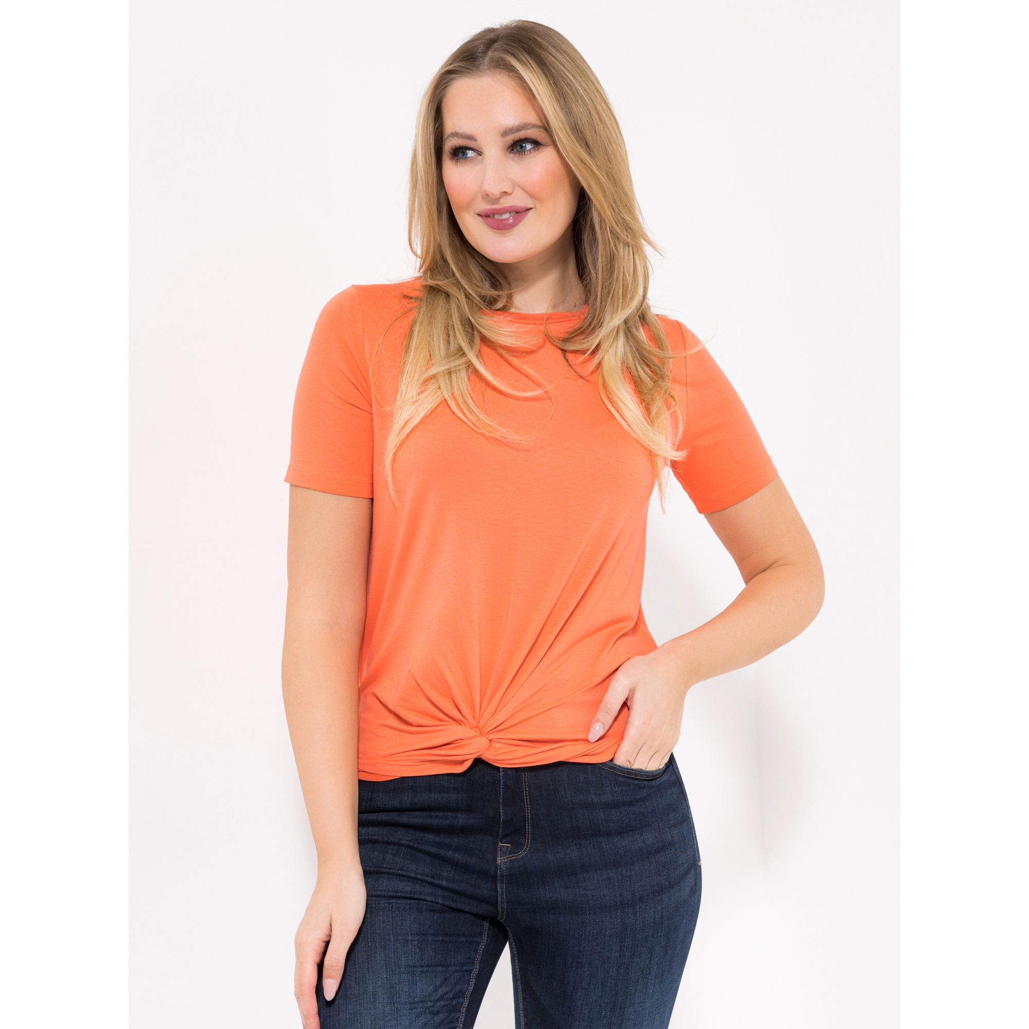 SOULS BY EYWASOULS® Shirt, 1/2 Arm Knotendetail figurumspielend