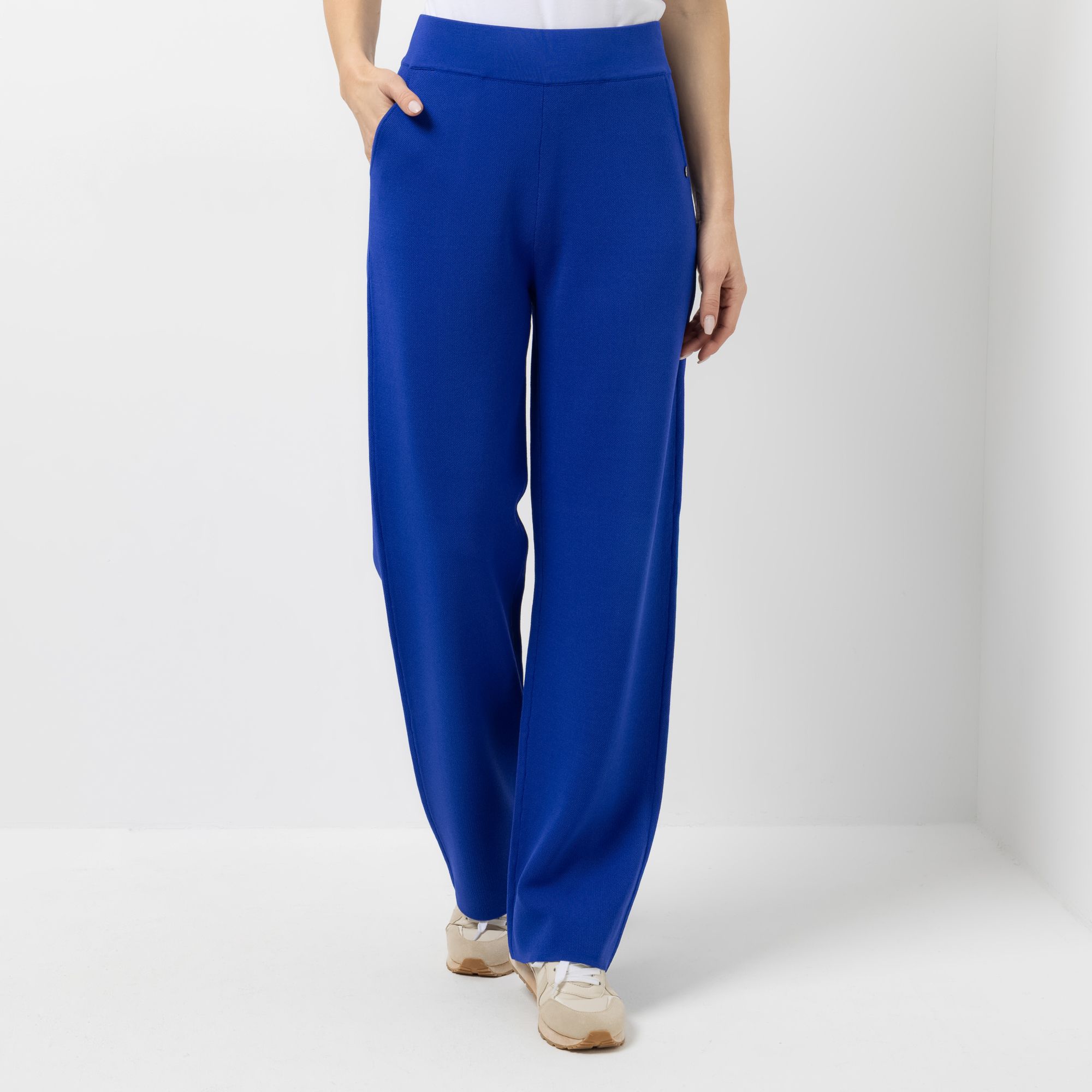 STRANDFEIN Strickhose lange Form Rundumdehnbund gerades Bein