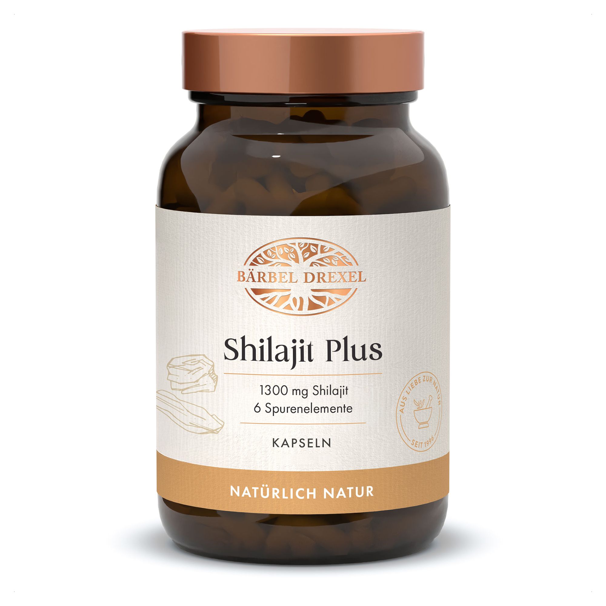 BÄRBEL DREXEL Shilajit Plus mit Spurenelementen 120 Kapseln für 60 Tage