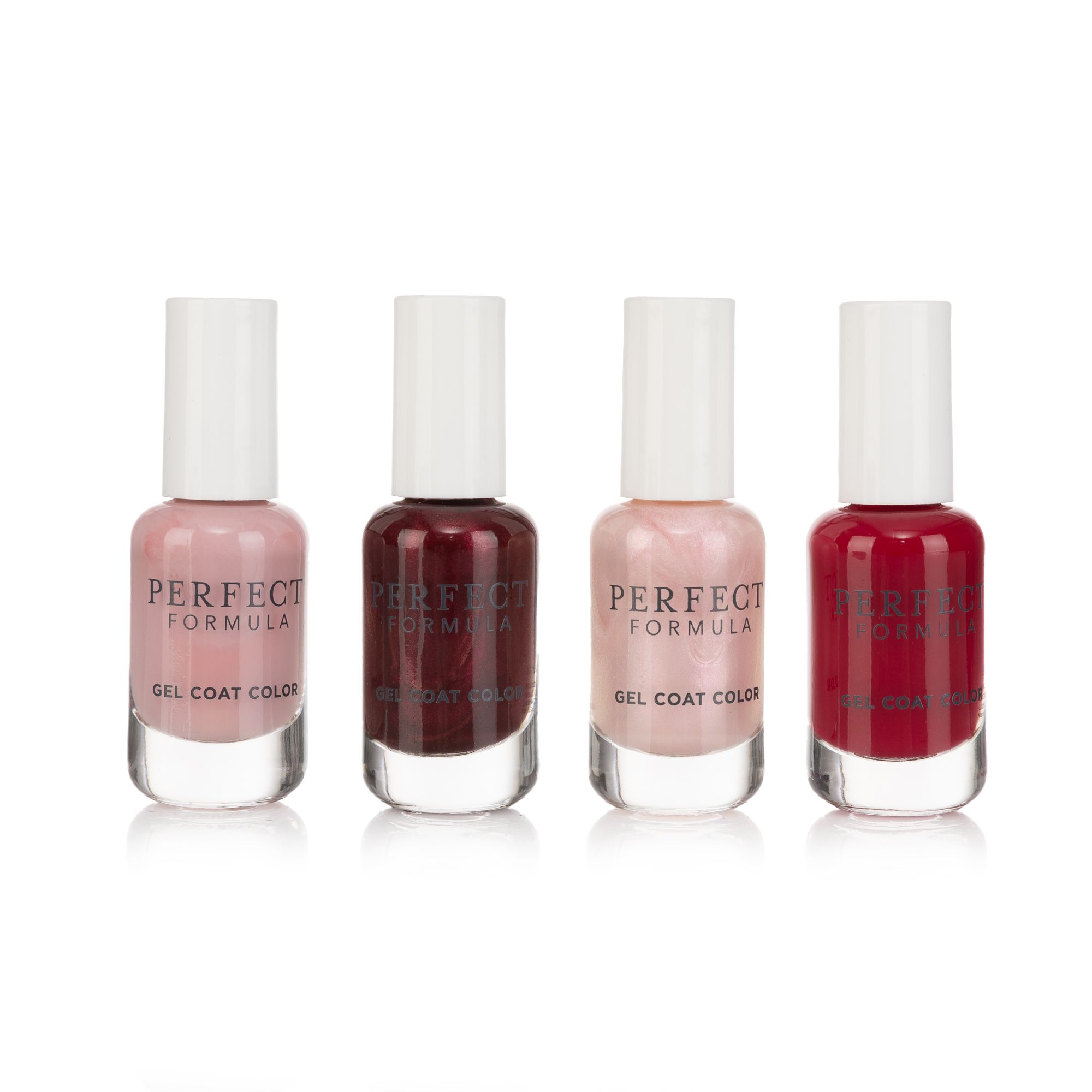 PERFECT FORMULA Nagellack-Set Gel Coat Color 4x8ml