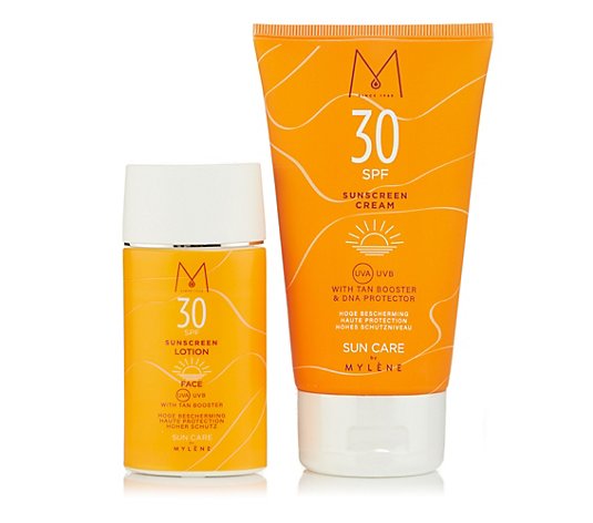 MYLÈNE Sun Care SPF 30 Face Lotion 50ml and SPF 30 Cream 150ml