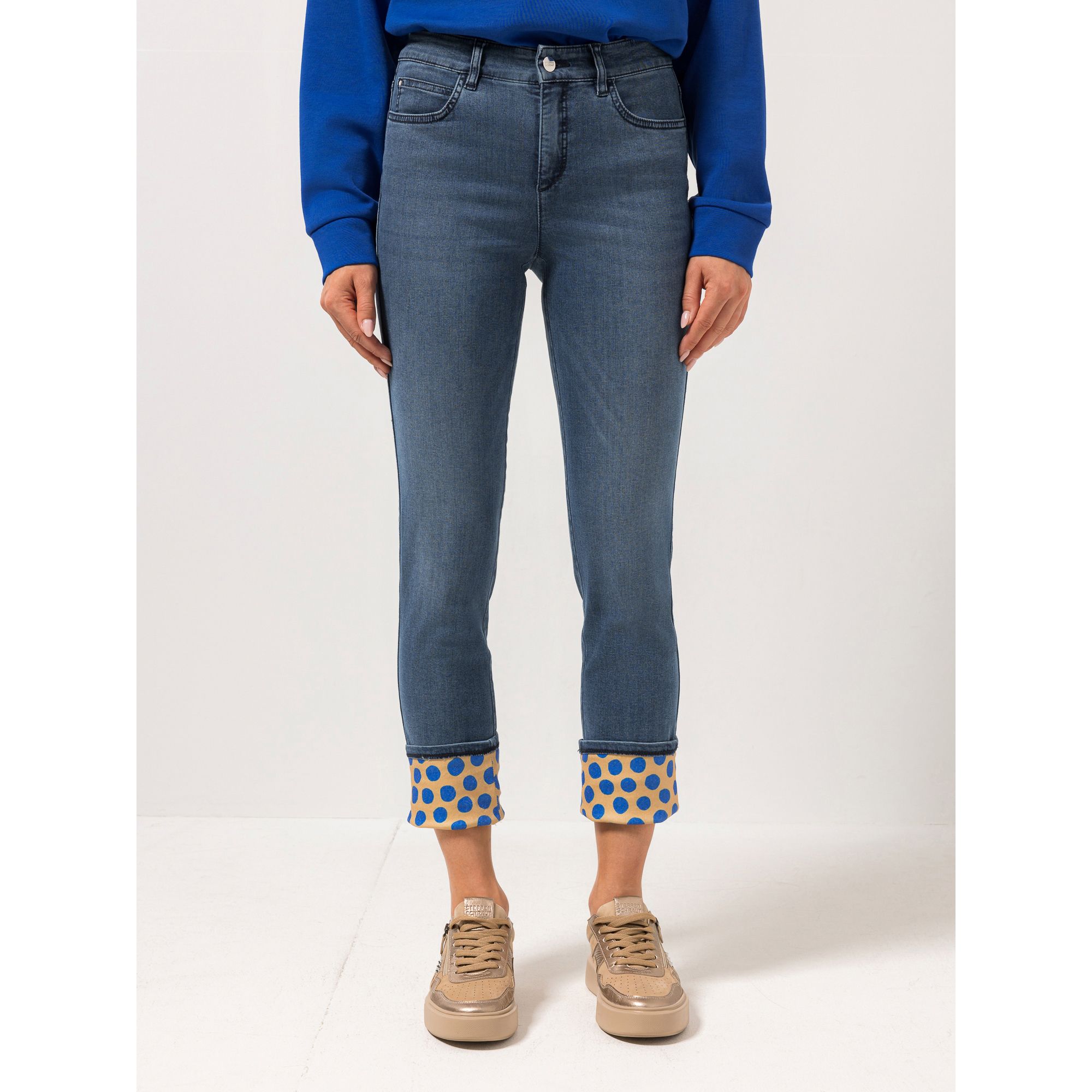 STEFFEN SCHRAUT Jeans lange Form 5-Pocket-Style schmales Bein