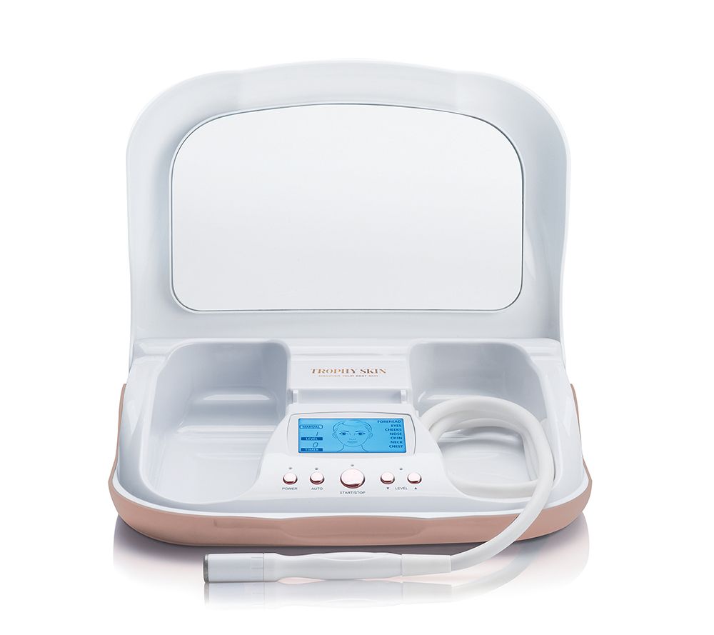 MICRODERM Mikrodermabrasion mit Dual Action Therapie & LCDDisplay QVC.de