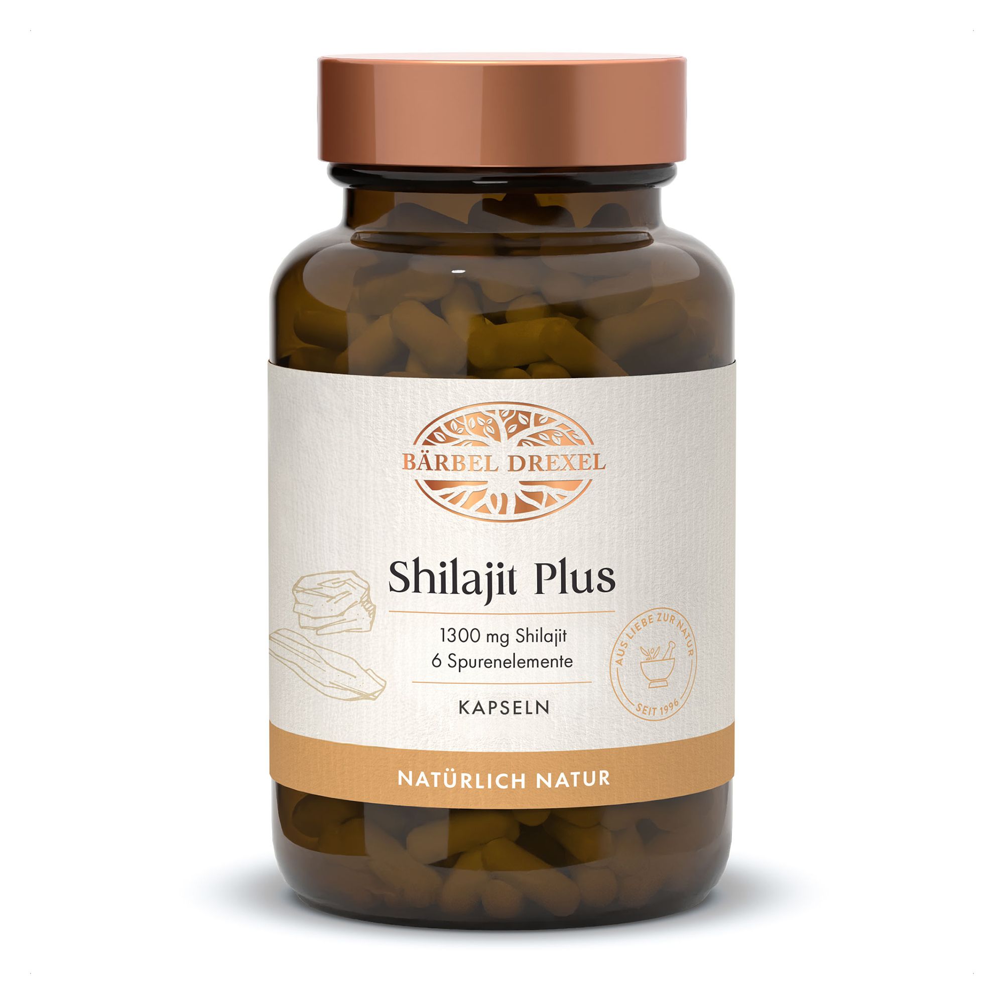 BÄRBEL DREXEL Shilajit Plus mit Spurenelementen 60 Kapseln für 30 Tage