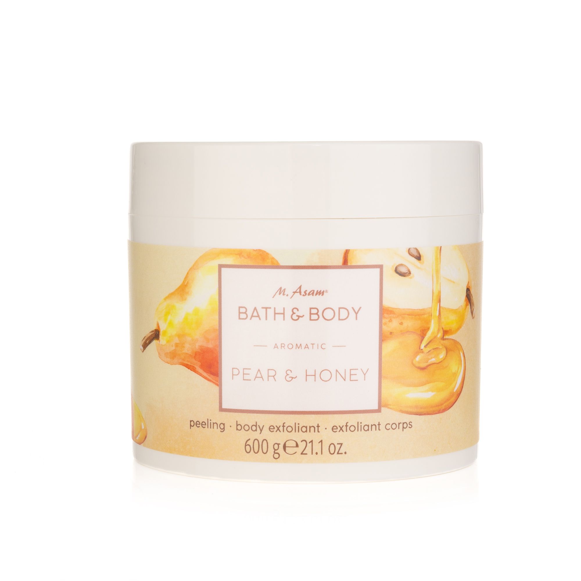 M.ASAM® Birne & Honig Körperpeeling 600g