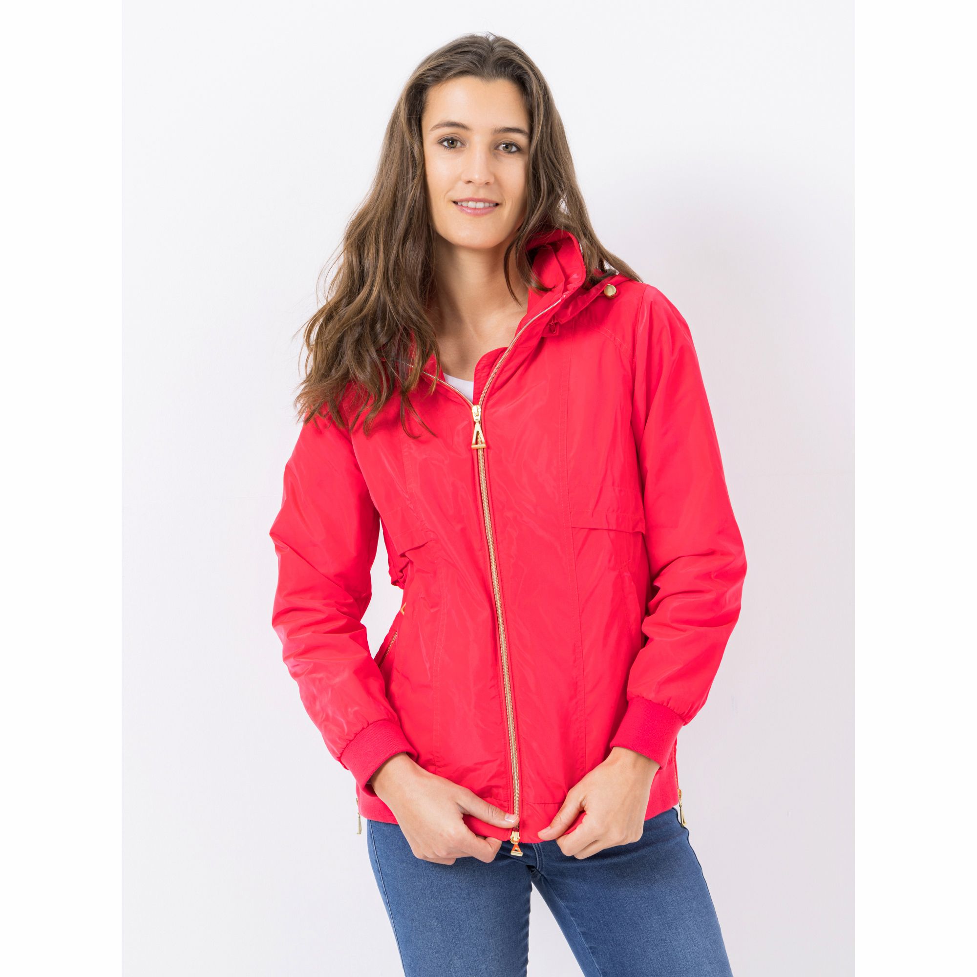 DAWID by Dawid Tomaszewski Jacke, Langarm abnehmbare Kapuze figurumspielend