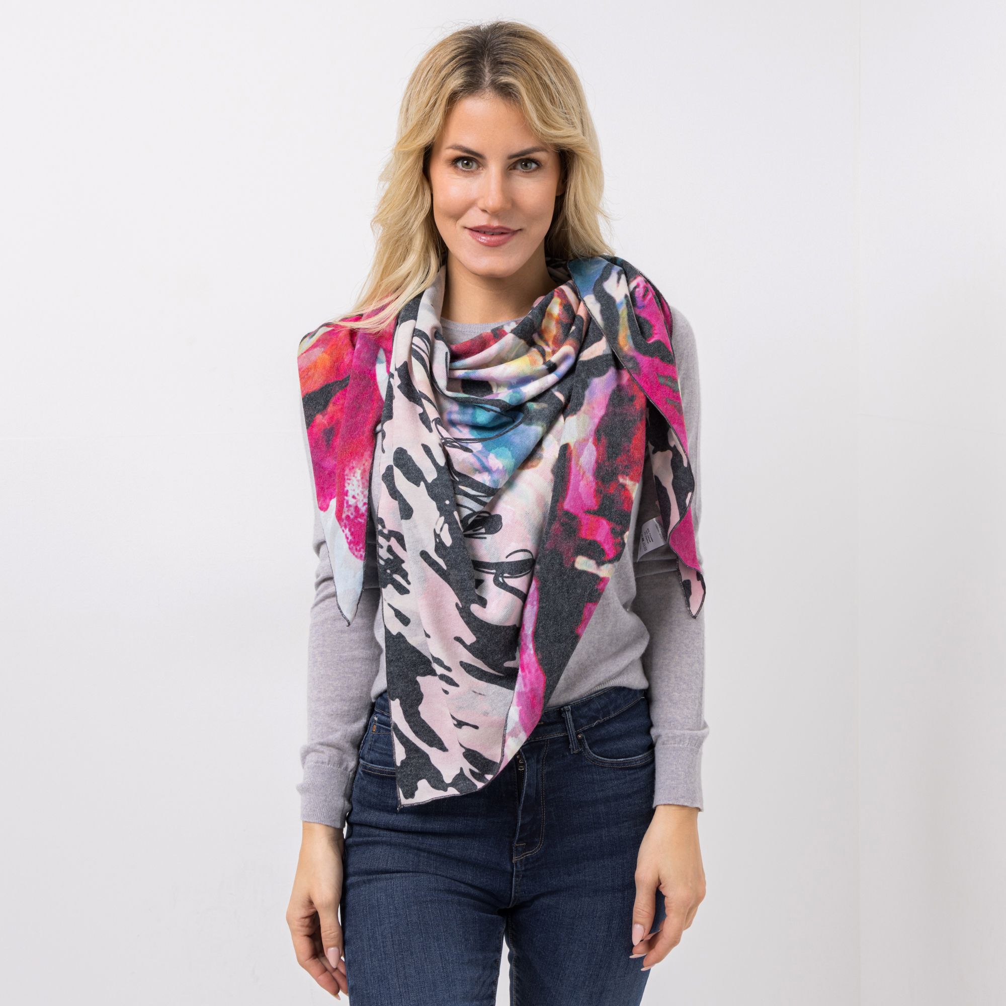 DINE 'N' DANCE Dreieckstuch bedruckt