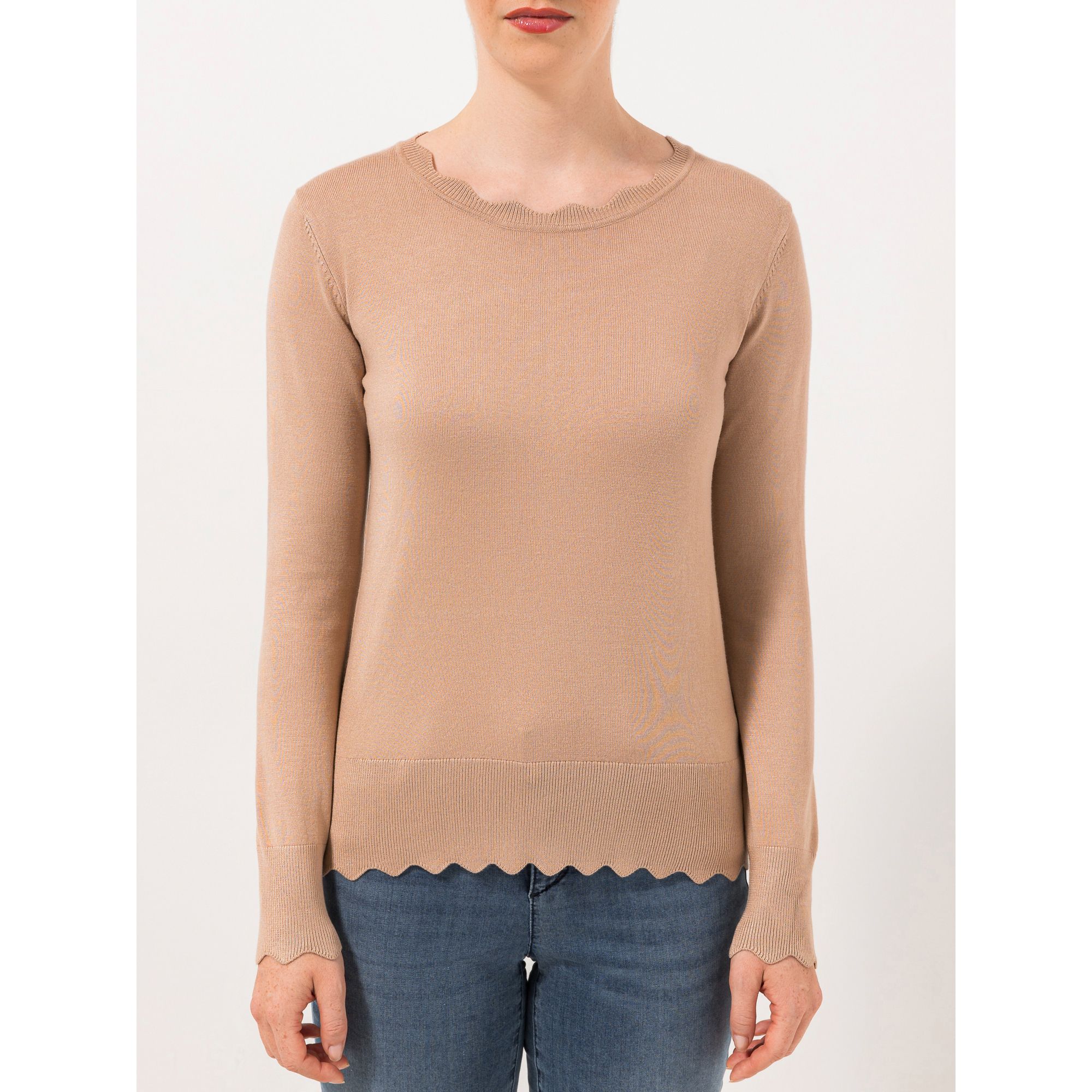 STEFFEN SCHRAUT Pullover Lecce 1/1-Arm Wellenkante figurbetont