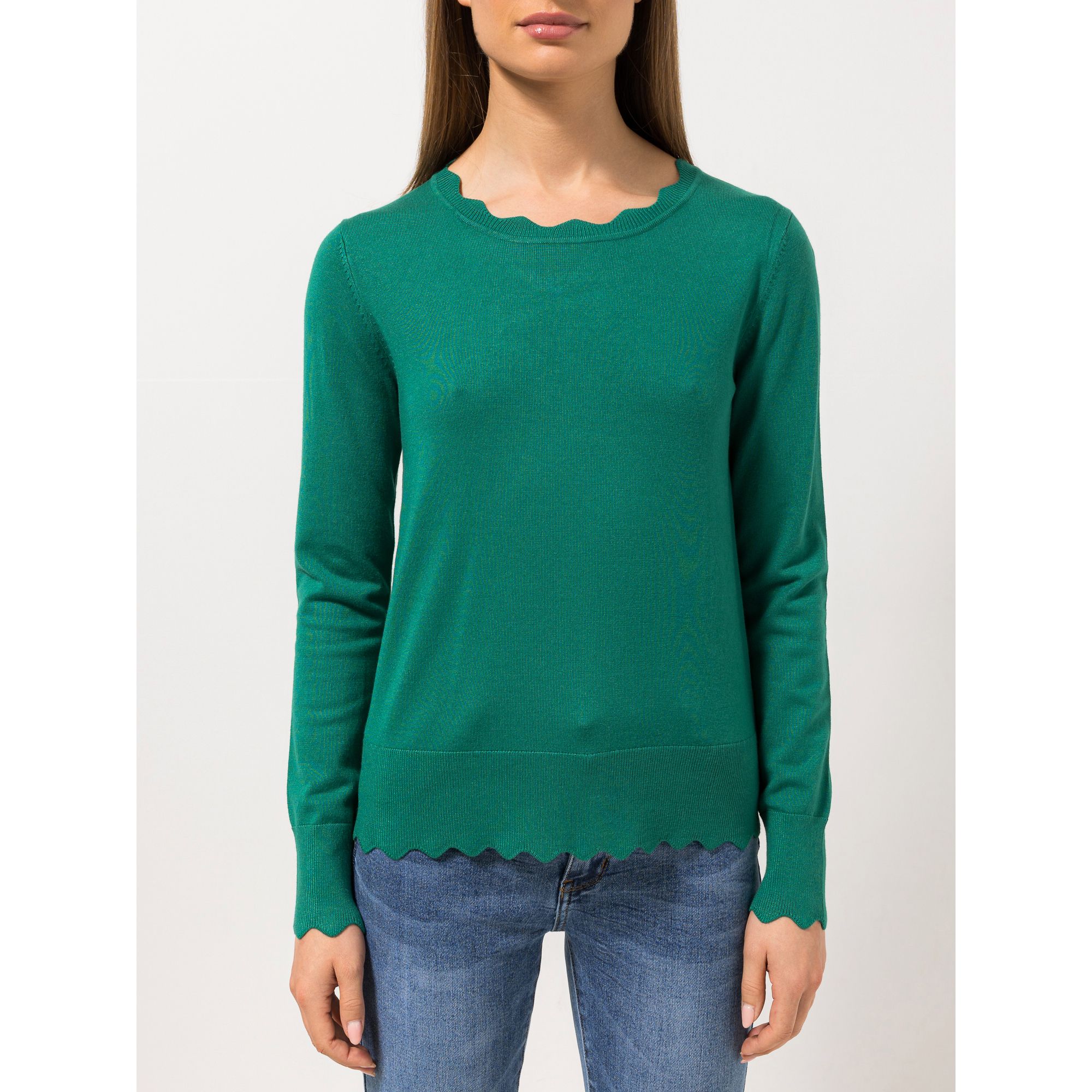 STEFFEN SCHRAUT Pullover Lecce 1/1-Arm Wellenkante figurbetont