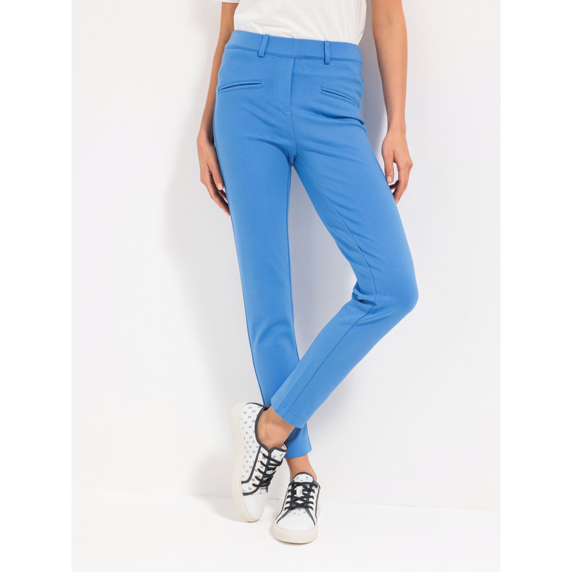 STRANDFEIN Hose Swenja knöchellang OEKO-TEX® schmales Bein