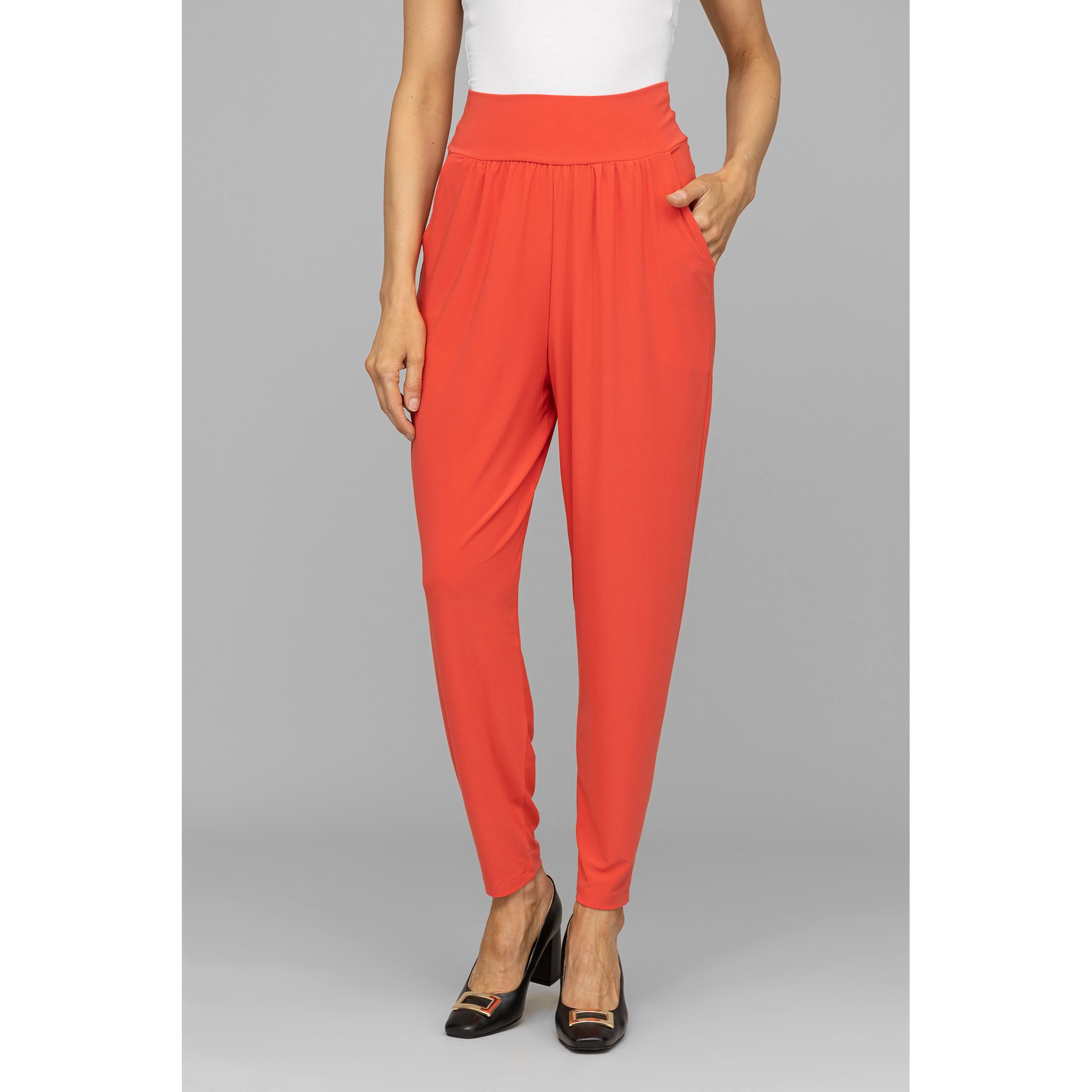 KIM & CO. Hose 1/1-Länge Brazil Knit Jersey Rundumdehnbund 2 Seitentaschen