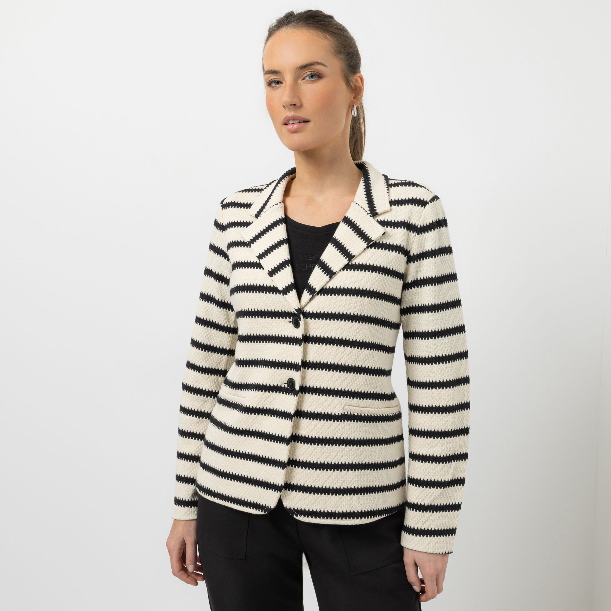 STEFFEN SCHRAUT Blazer Reverskragen ungefüttert figurbetont