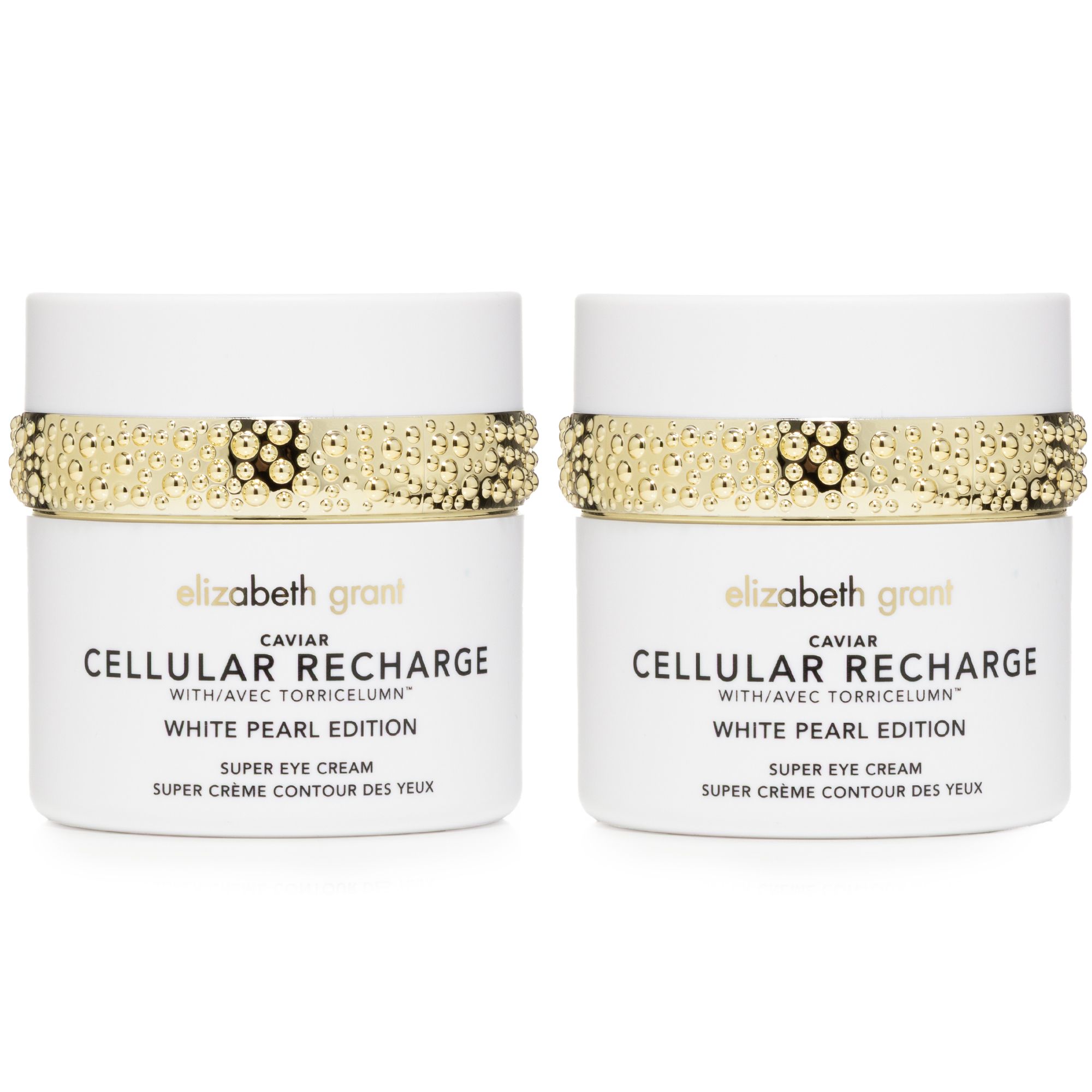 ELIZABETH GRANT Caviar White Pearl Augencreme Duo 2x 30ml